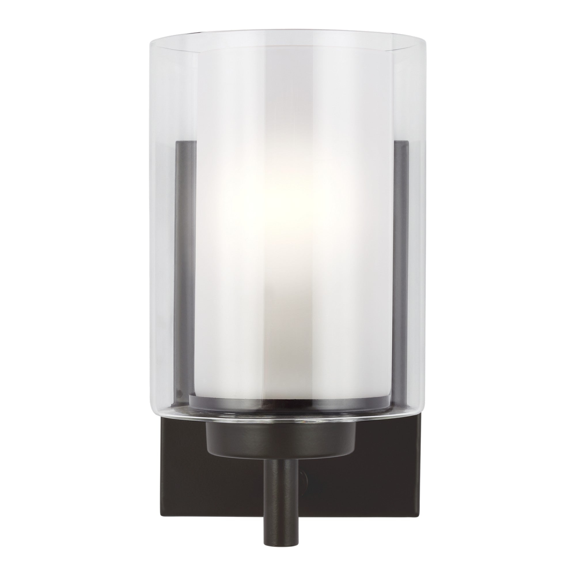 Elmwood Park 8" LED Bath Sconce, Bronze Finish - Bees Lighting