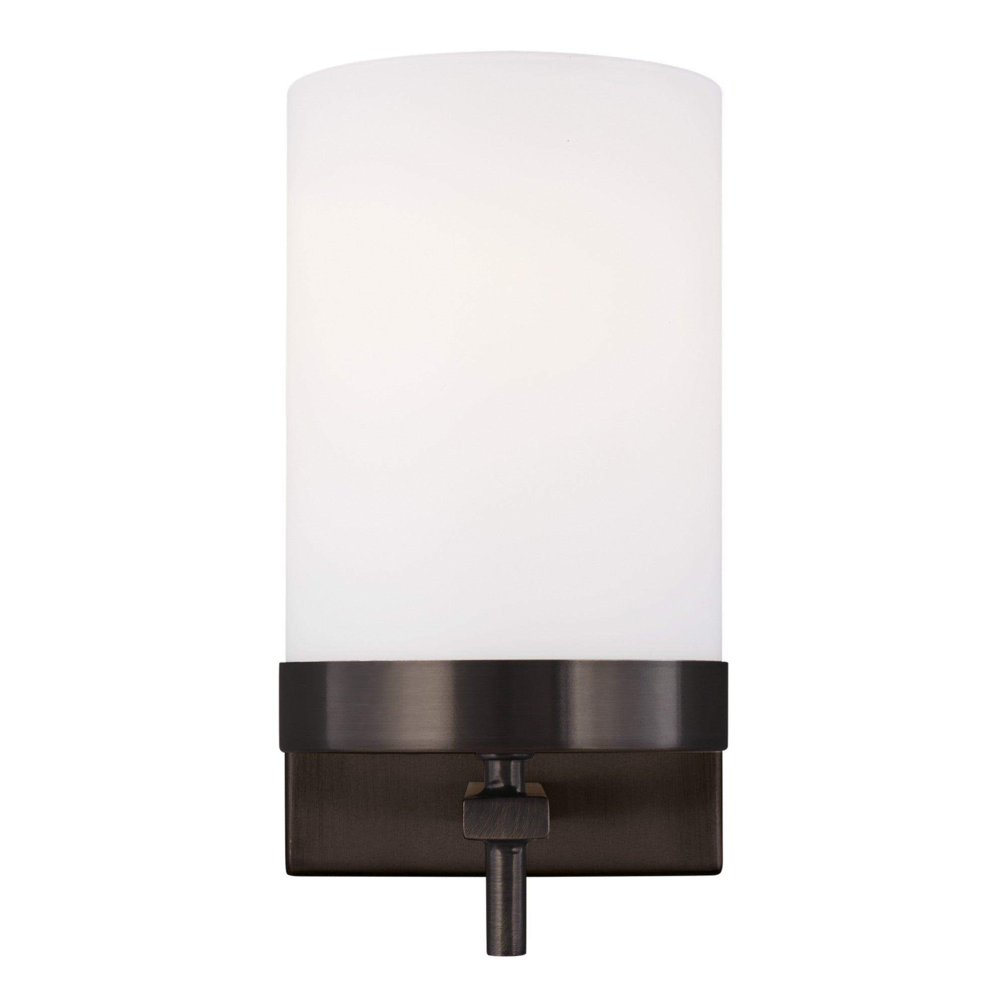 Zire 8" Bath Sconce, Brushed Oil Rubbed Bronze Finish - Bees Lighting