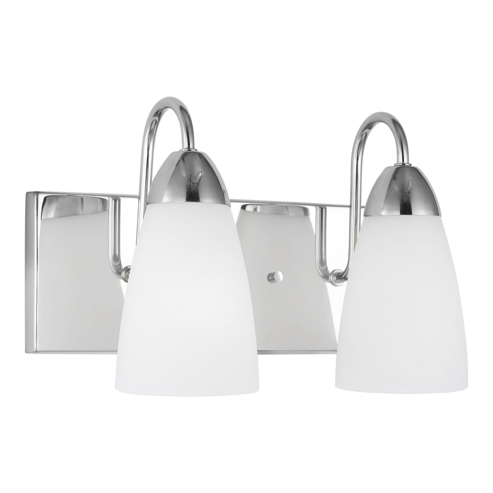 Seville 14" 2-Light LED Bathroom Vanity, Chrome Finish - Bees Lighting