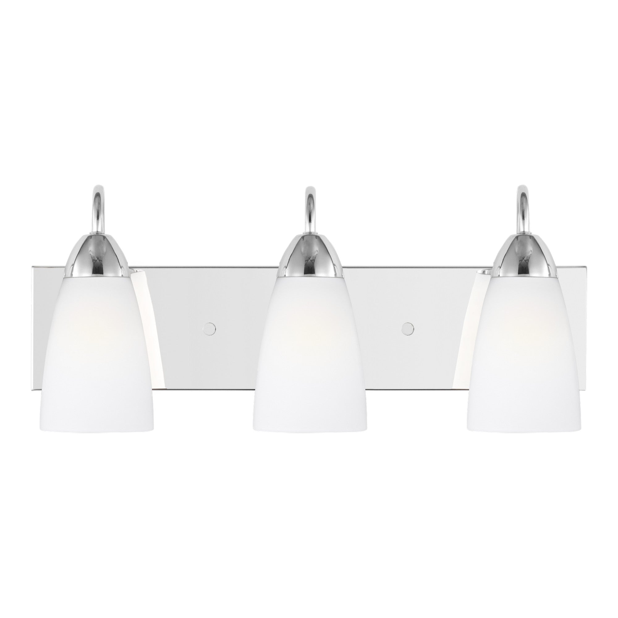Seville 21" 3-Light Bathroom Vanity, Chrome Finish - Bees Lighting