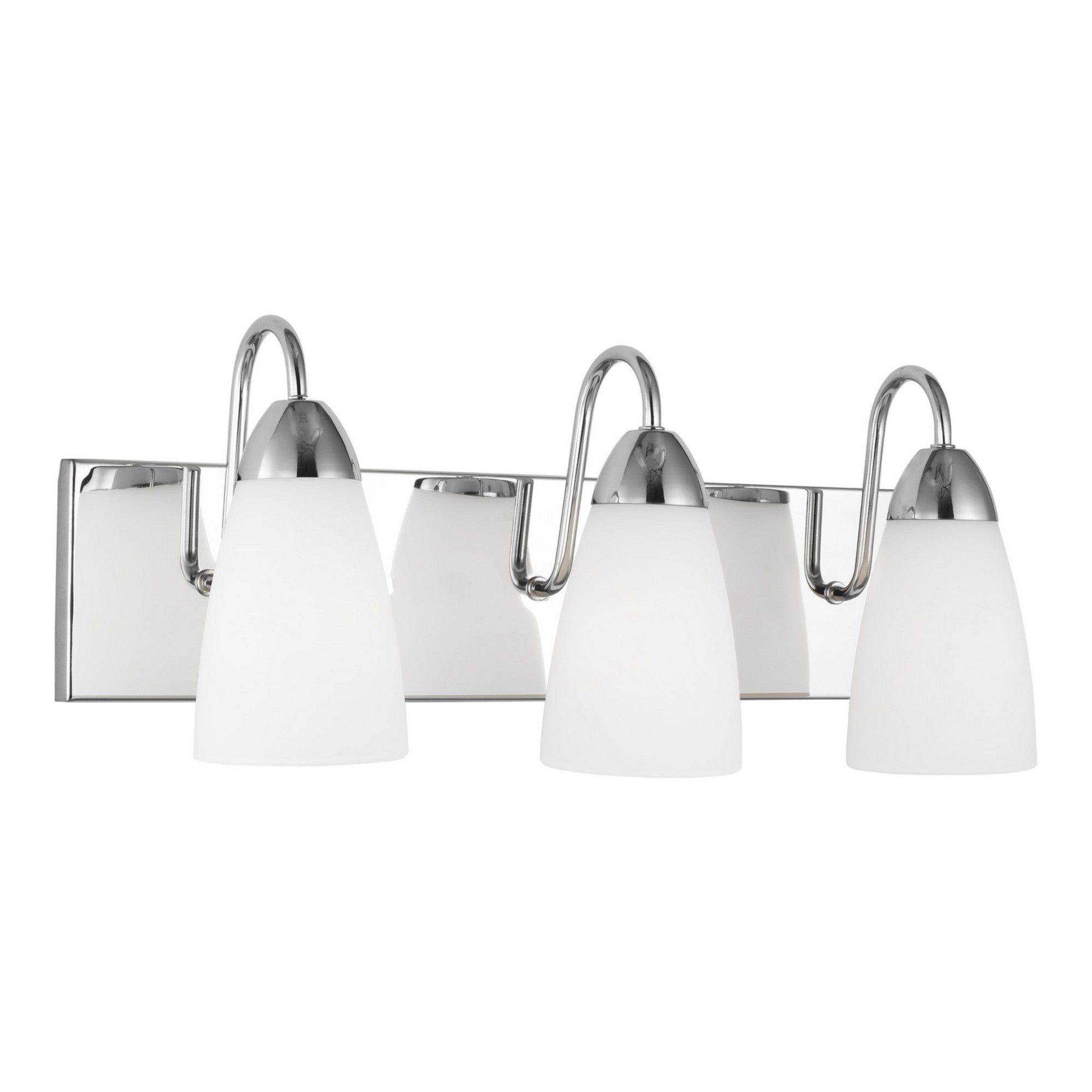 Seville 21" 3-Light Bathroom Vanity, Chrome Finish - Bees Lighting