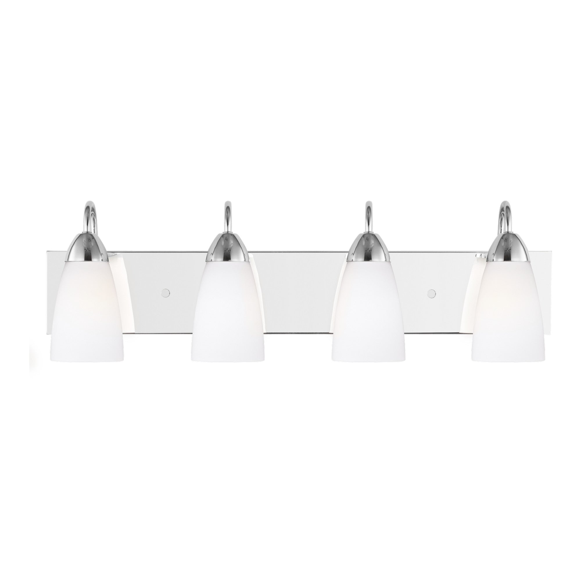 Seville 28" 4-Light LED Bathroom Vanity, Chrome Finish - Bees Lighting