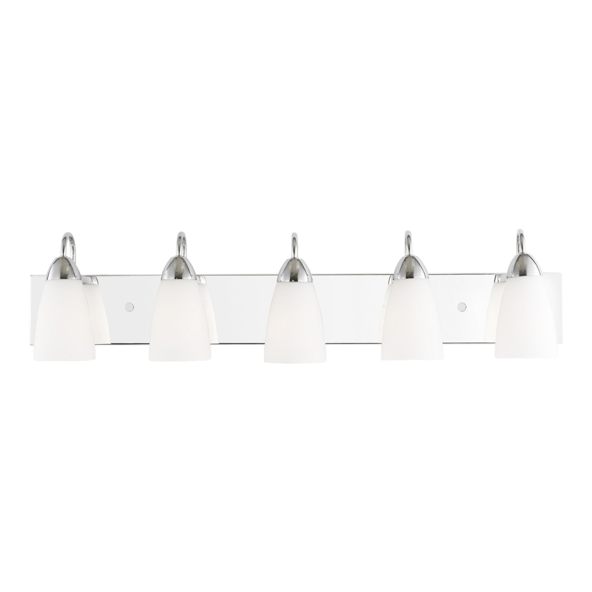 Seville 36" 5-Light LED Bathroom Vanity, Chrome Finish - Bees Lighting
