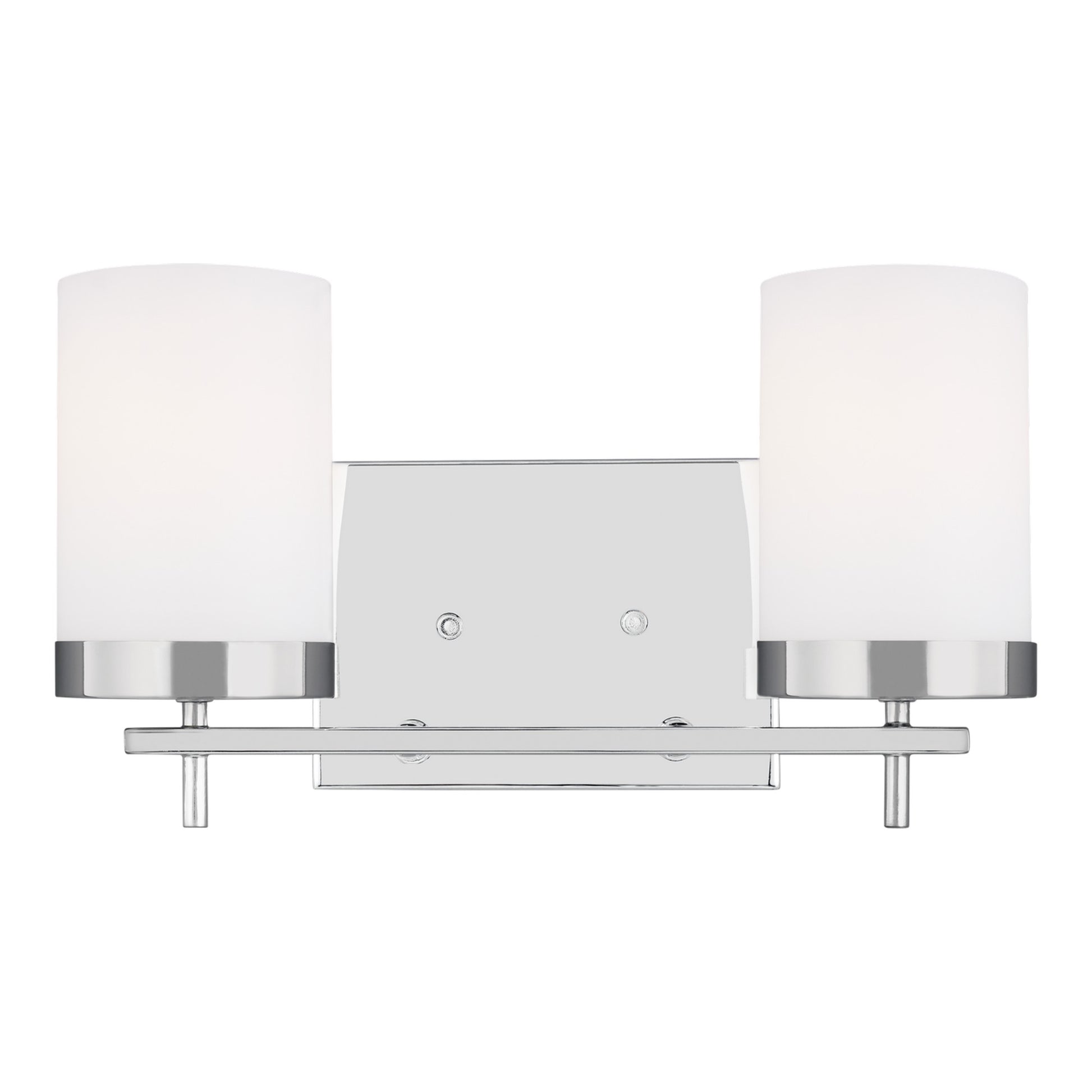 Zire 14" 2-Light LED Bathroom Vanity, Chrome Finish - Bees Lighting