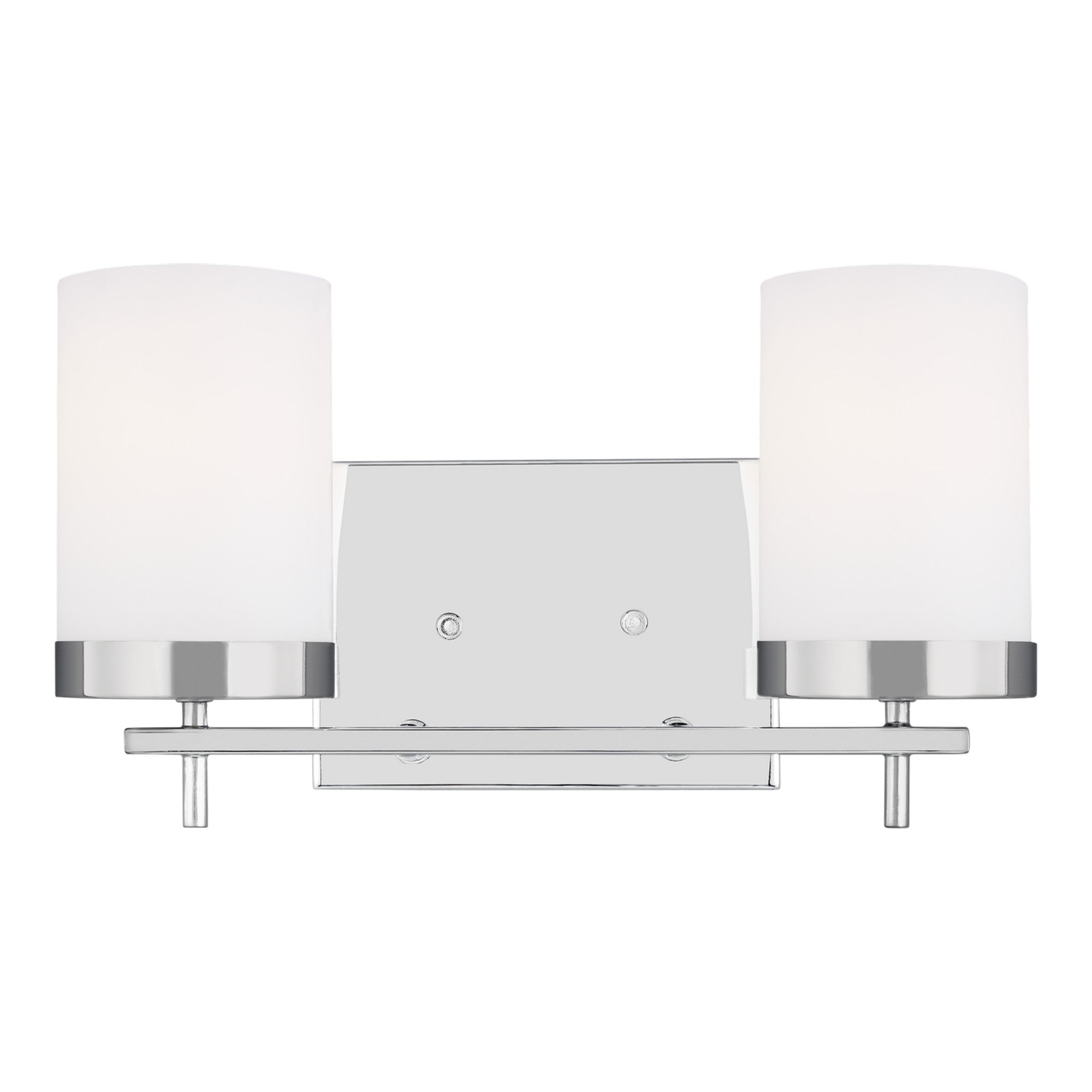 Zire 14" 2-Light LED Bathroom Vanity, Chrome Finish - Bees Lighting