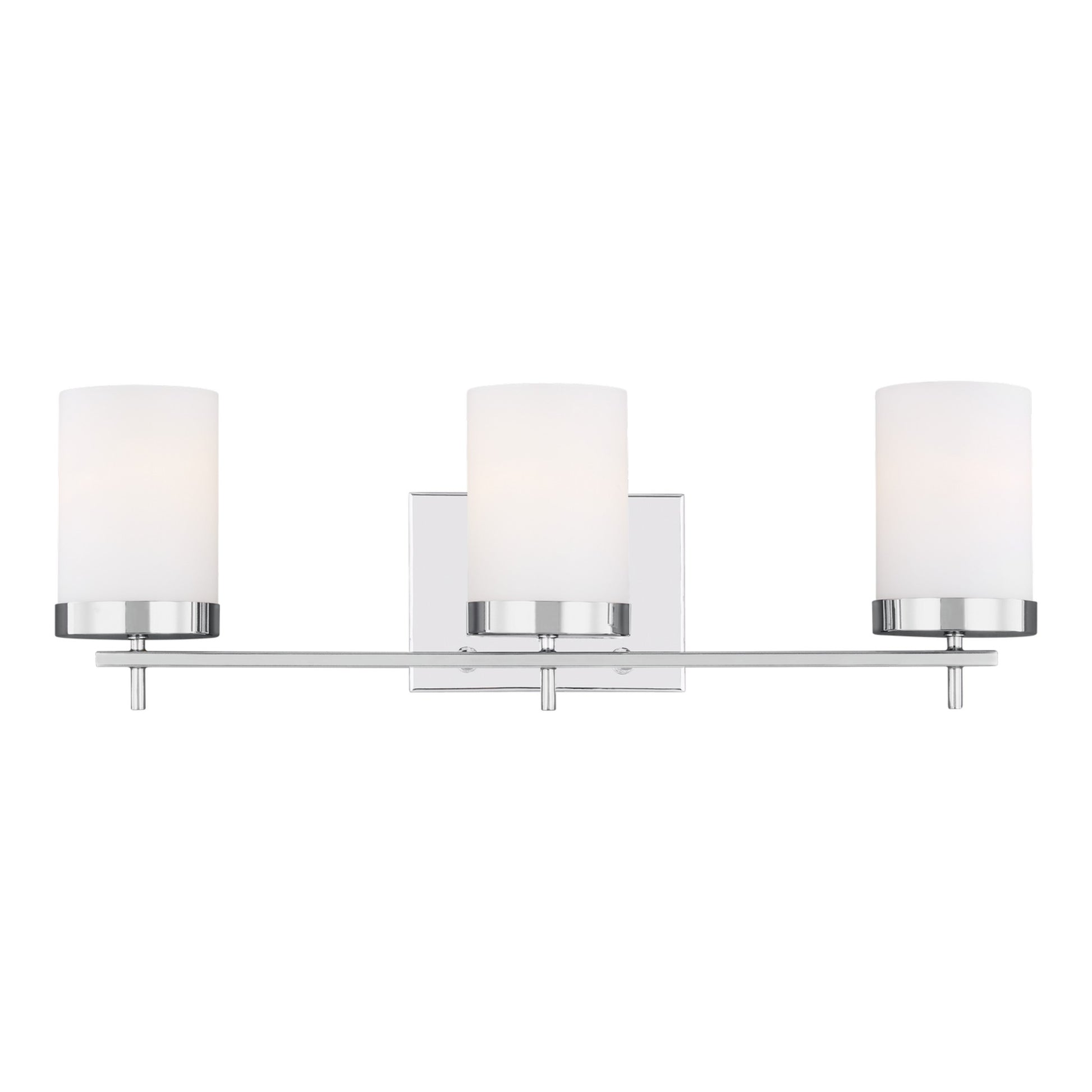Zire 24" 3-Light Bathroom Vanity, Chrome Finish - Bees Lighting