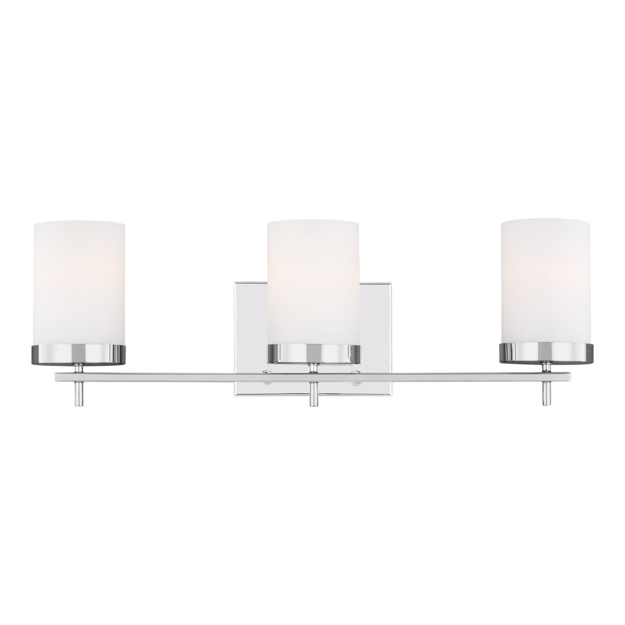 Zire 24" 3-Light Bathroom Vanity, Chrome Finish - Bees Lighting