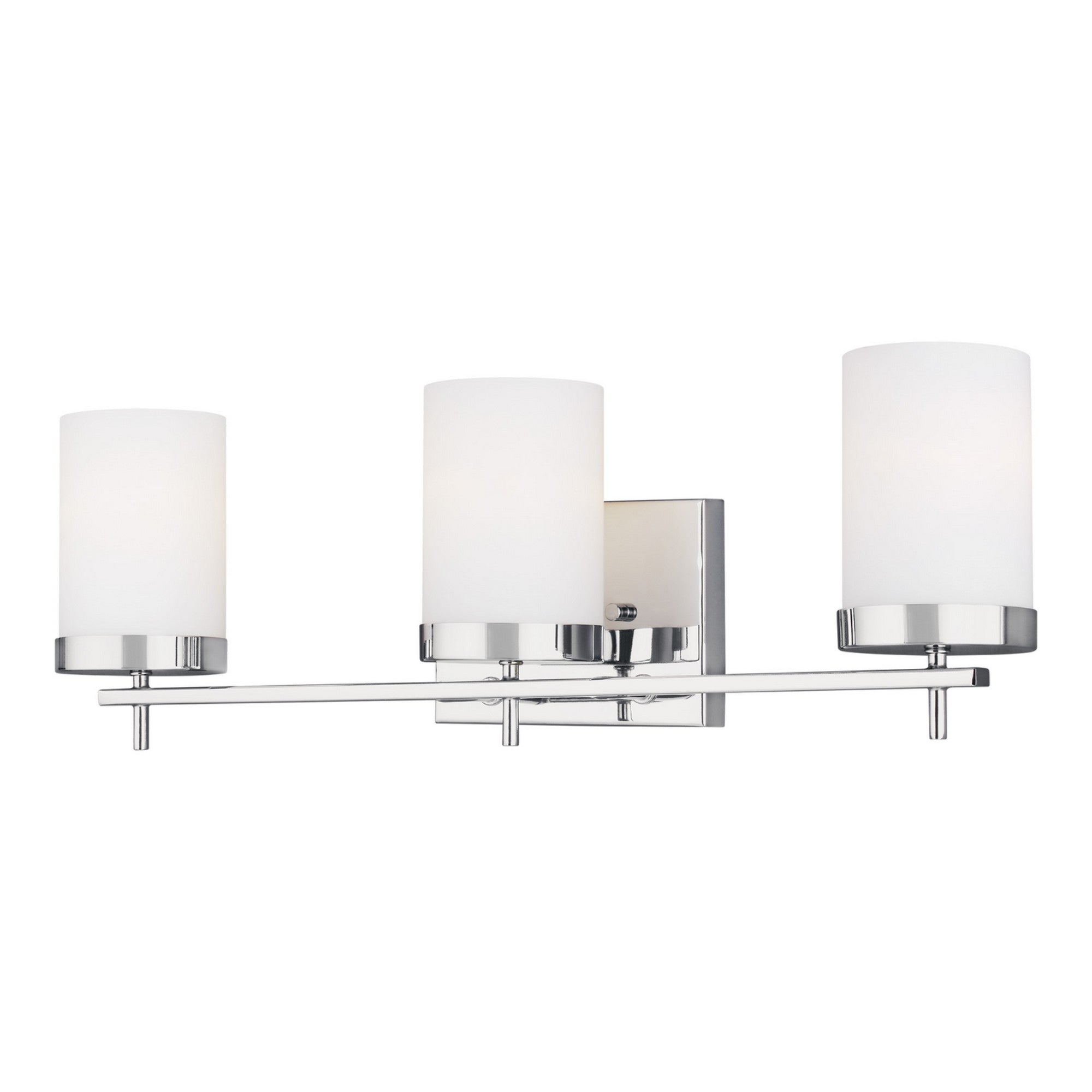 Zire 24" 3-Light LED Bathroom Vanity, Chrome Finish - Bees Lighting