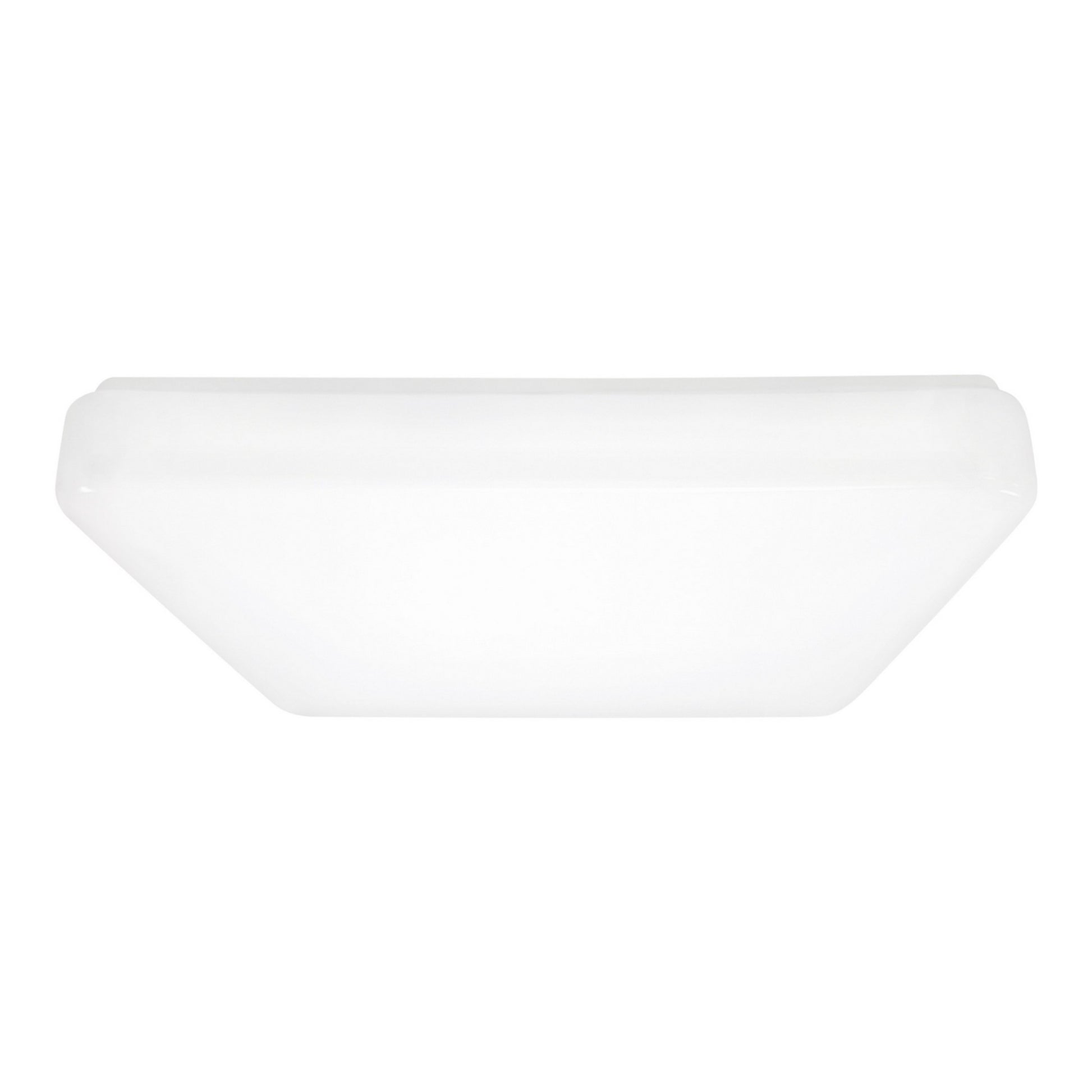 Vitus 11" Small LED Square Flush Mount, White Finish - Bees Lighting