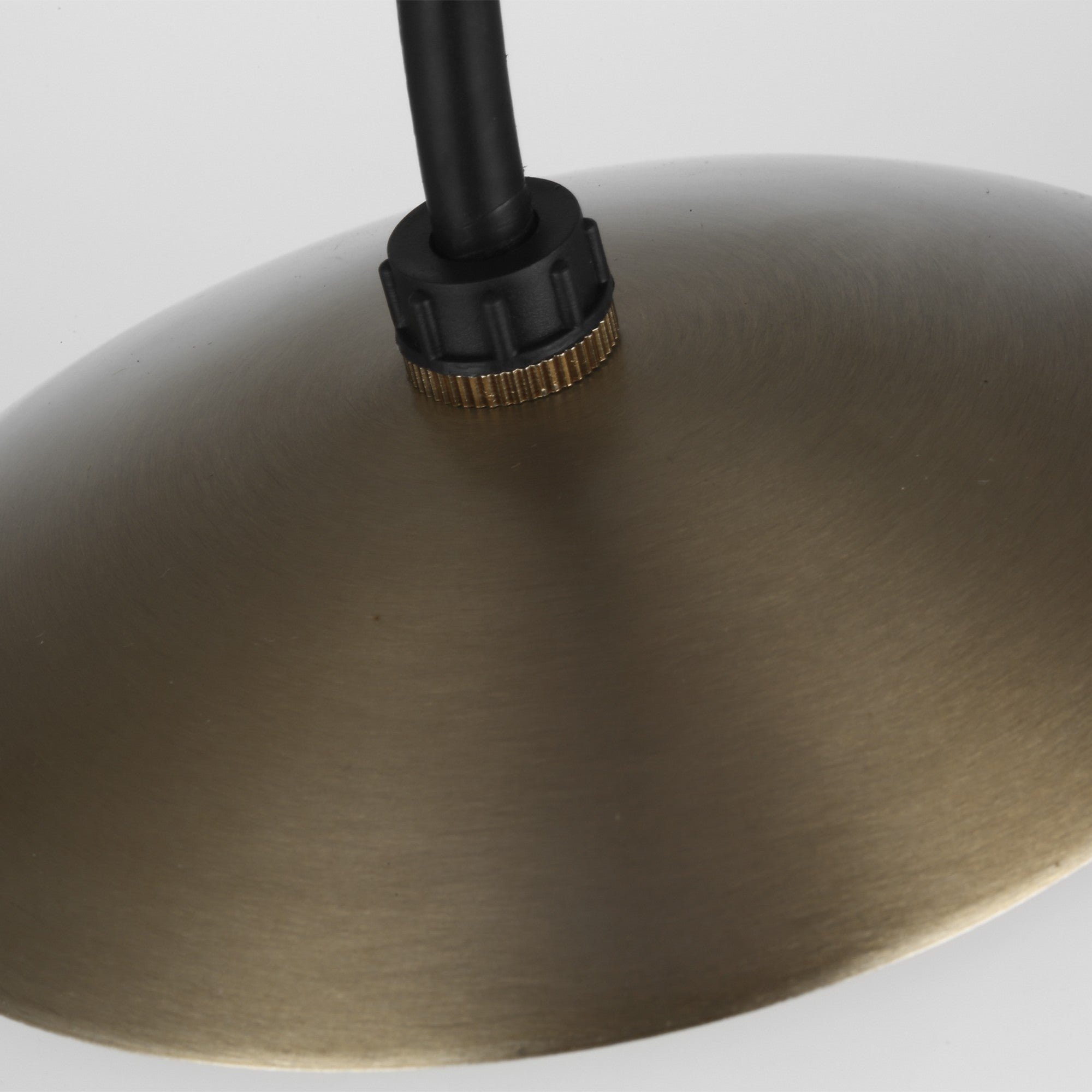 Leo Hanging Globe 8" Small Pendant, Satin Brass Finish - Bees Lighting