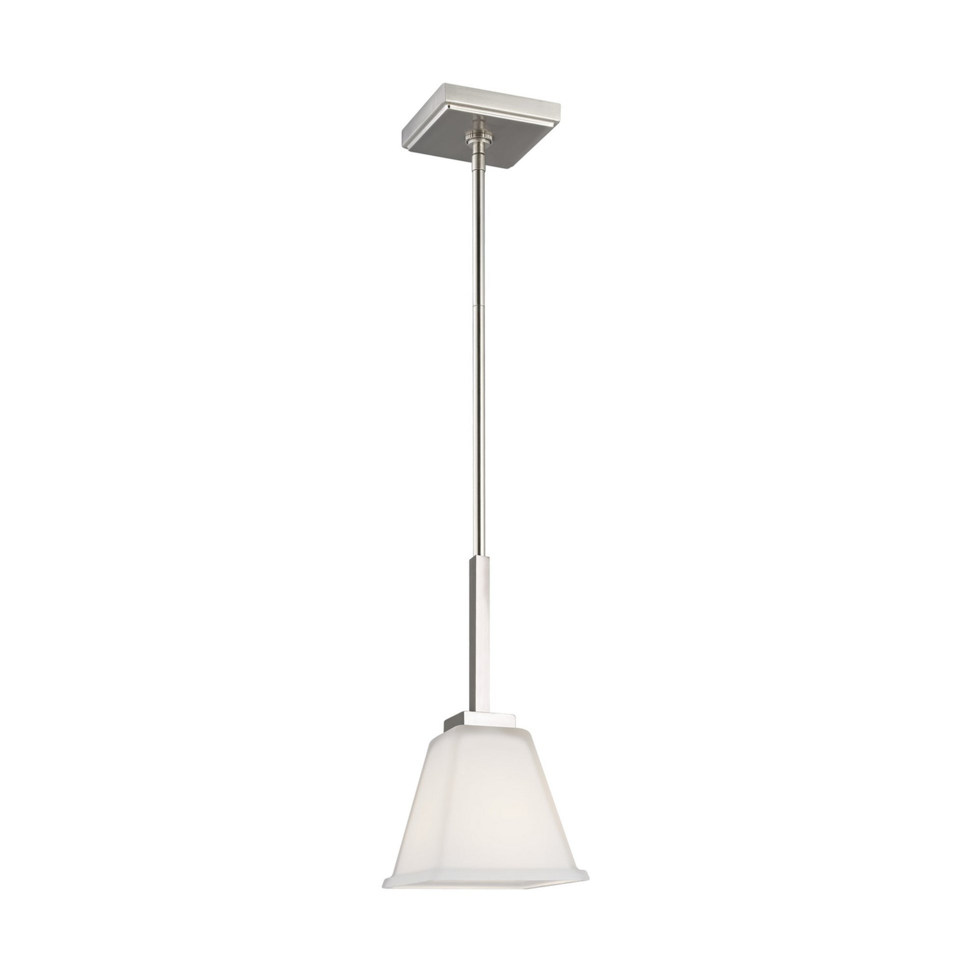 Ellis Harper 6" Mini Pendant, Brushed Nickel Finish - Bees Lighting