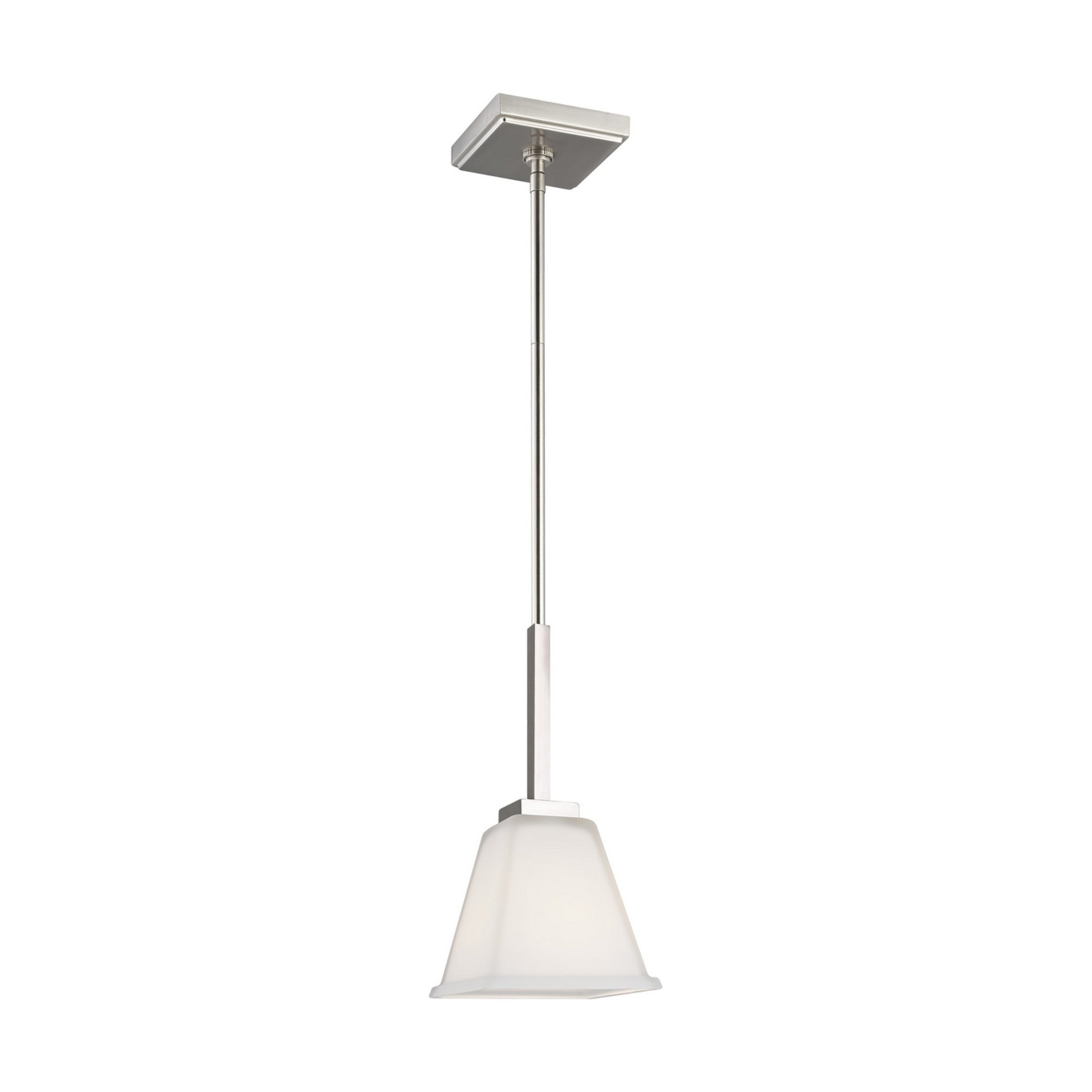 Ellis Harper 6" Mini Pendant, Brushed Nickel Finish - Bees Lighting
