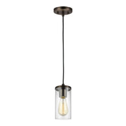 Zire 4" Mini Pendant, Brushed Oil Rubbed Bronze Finish - Bees Lighting