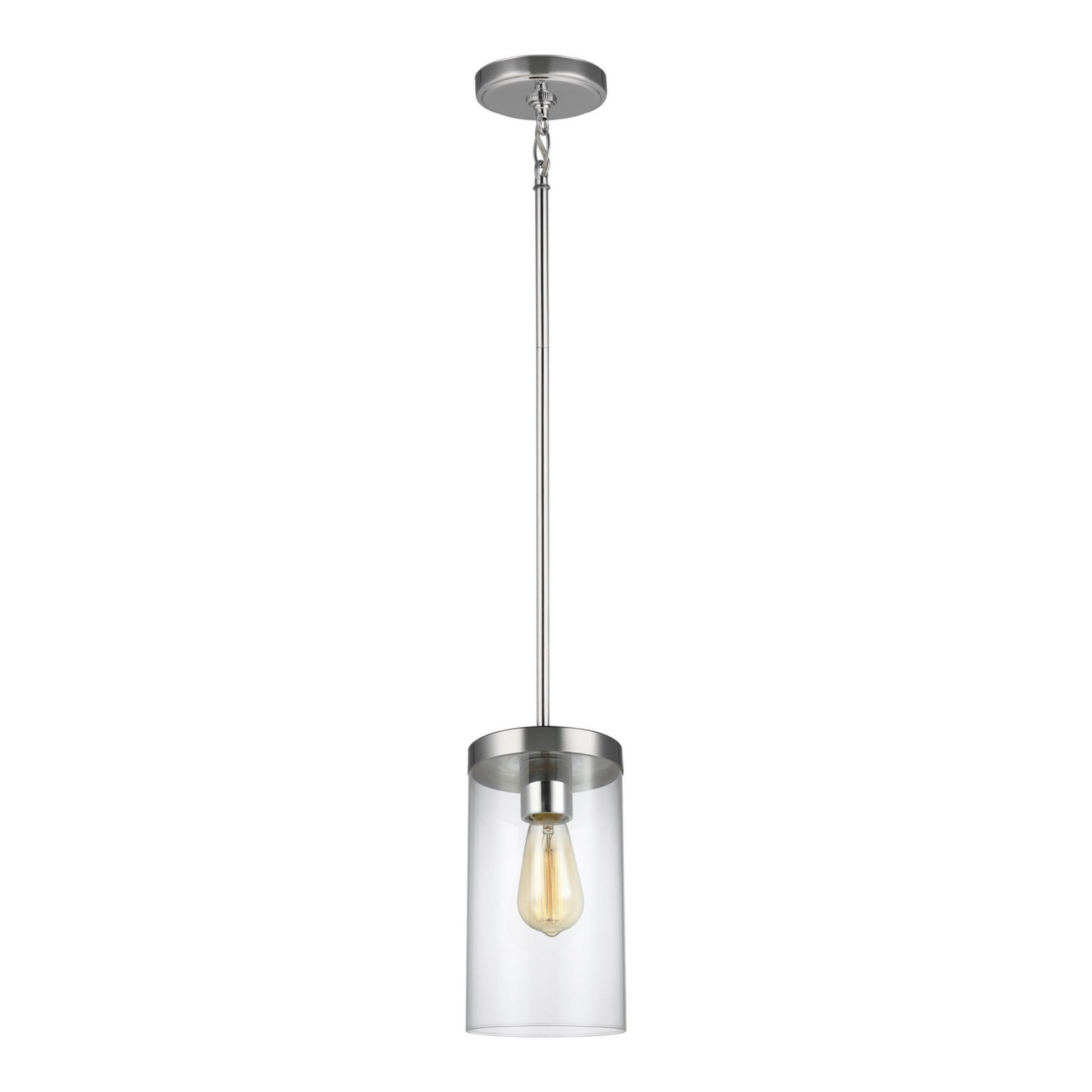 Zire 6" Pendant, Chrome Finish - Bees Lighting