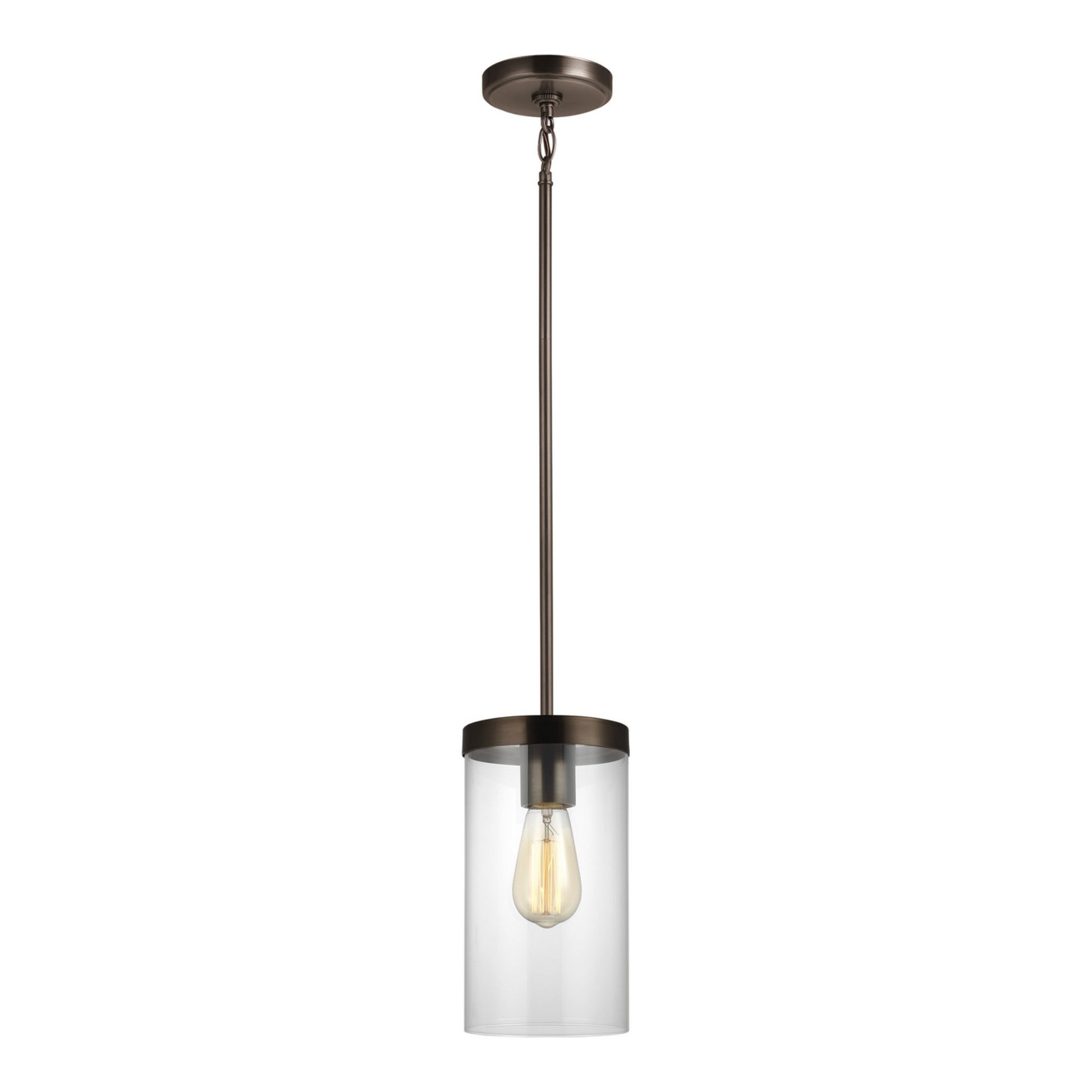 Zire 6" Pendant, Brushed Oil Rubbed Bronze Finish - Bees Lighting
