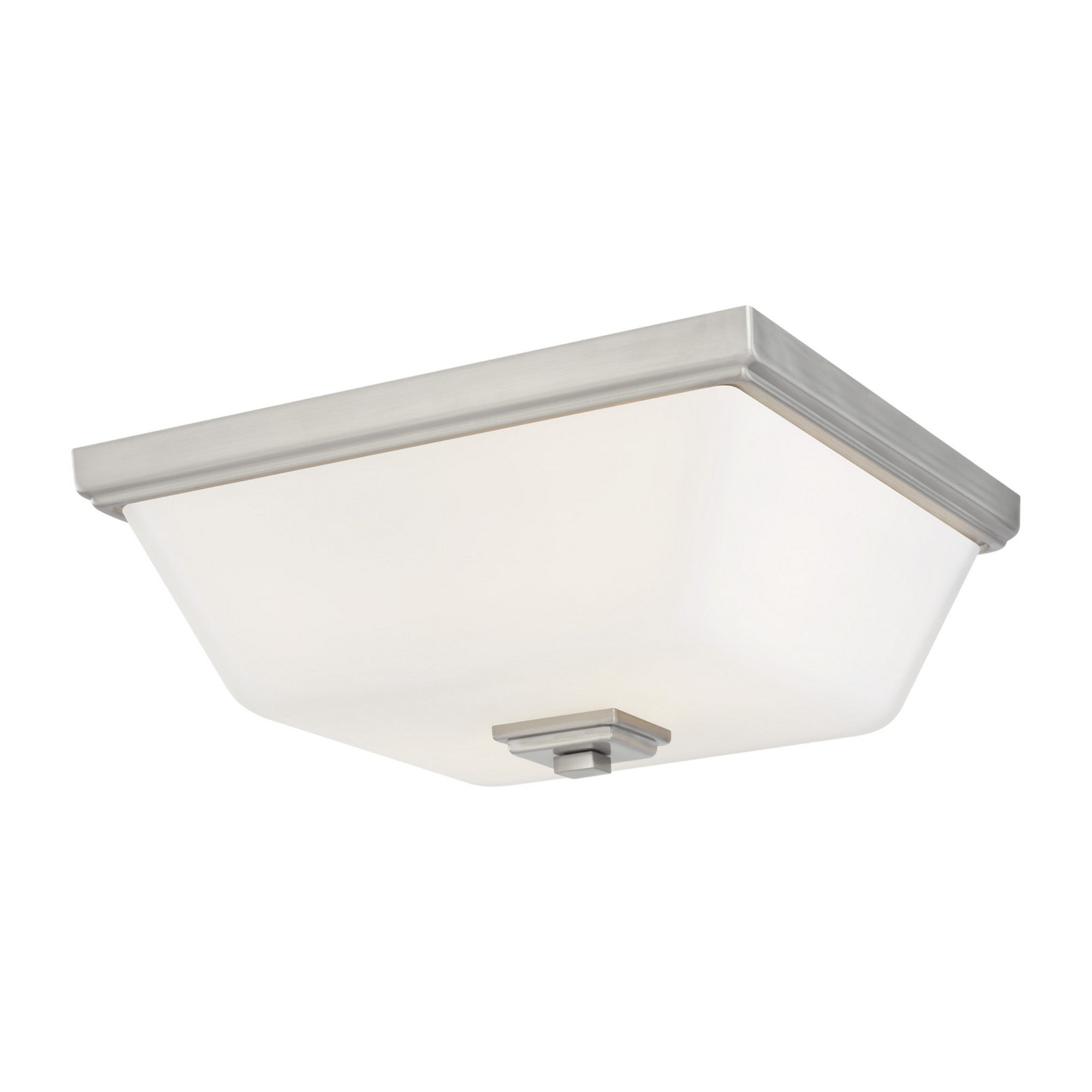 Ellis Harper 13" 2-Light LED Flush Mount, Brushed Nickel Finish - Bees Lighting