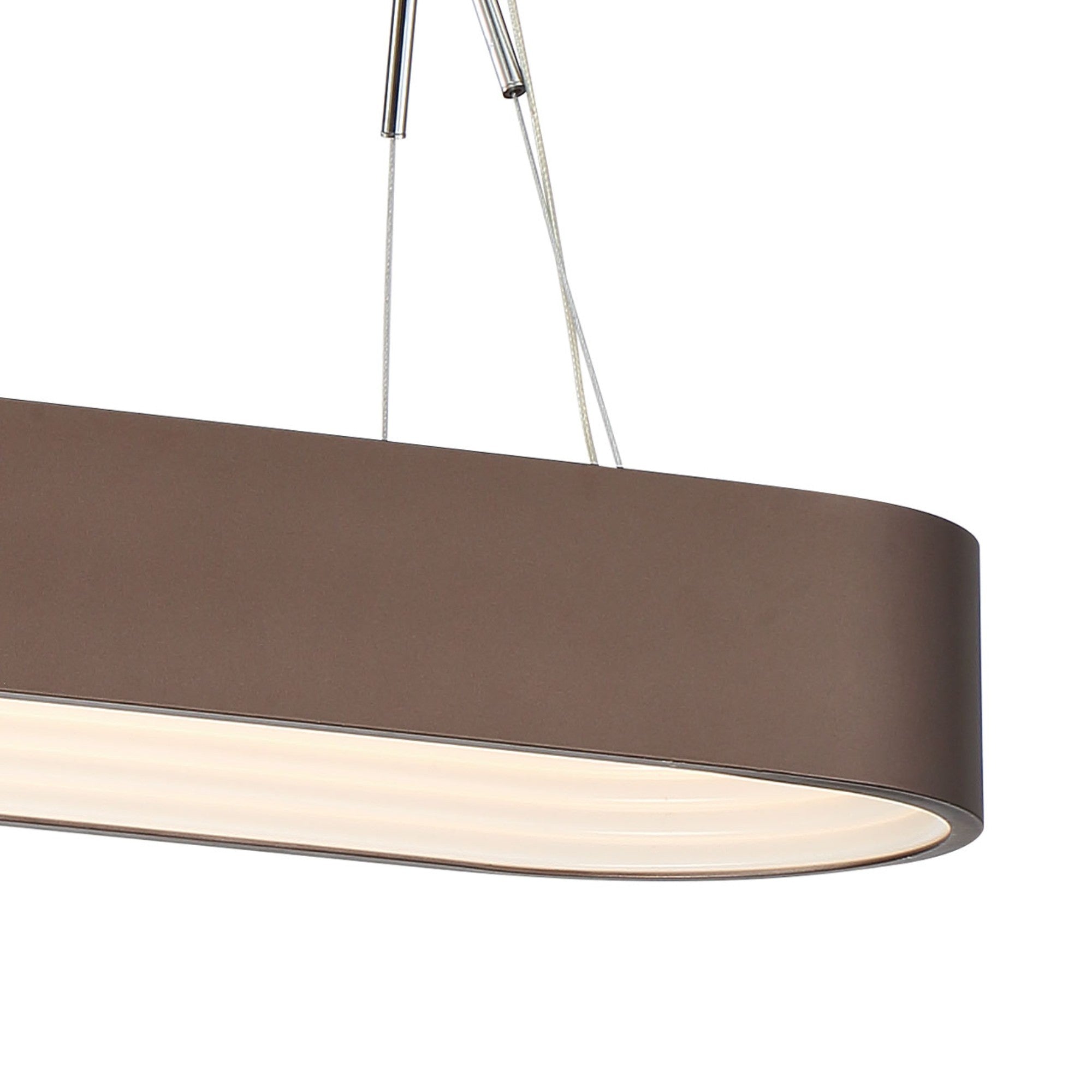 Step Up 34" LED Pendant, Bronze Finish - Bees Lighting
