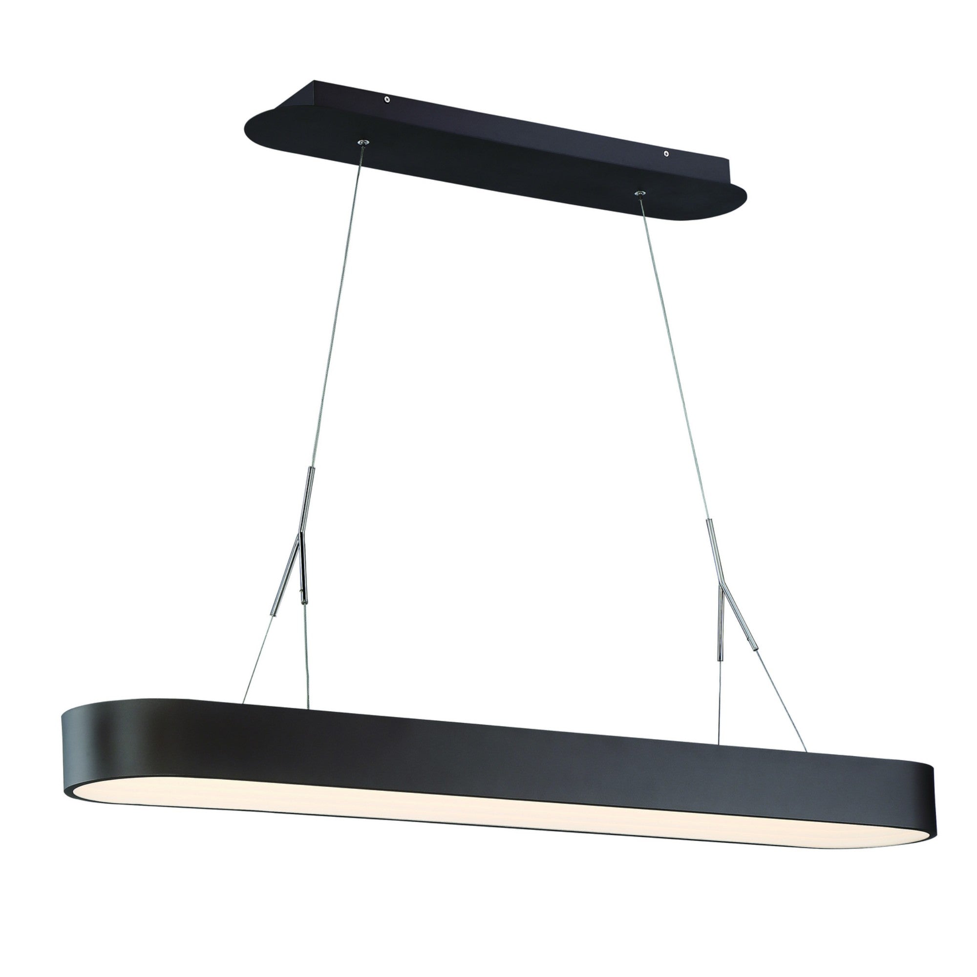 Step Up 34" LED Pendant, Bronze Finish - Bees Lighting