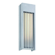 Midrise 22" LED Outdoor Wall Sconce, Sand Silver Finish - Bees Lighting