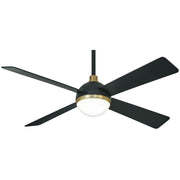 Orb LED 54" Carbon Ceiling Fan with Remote - Bees Lighting