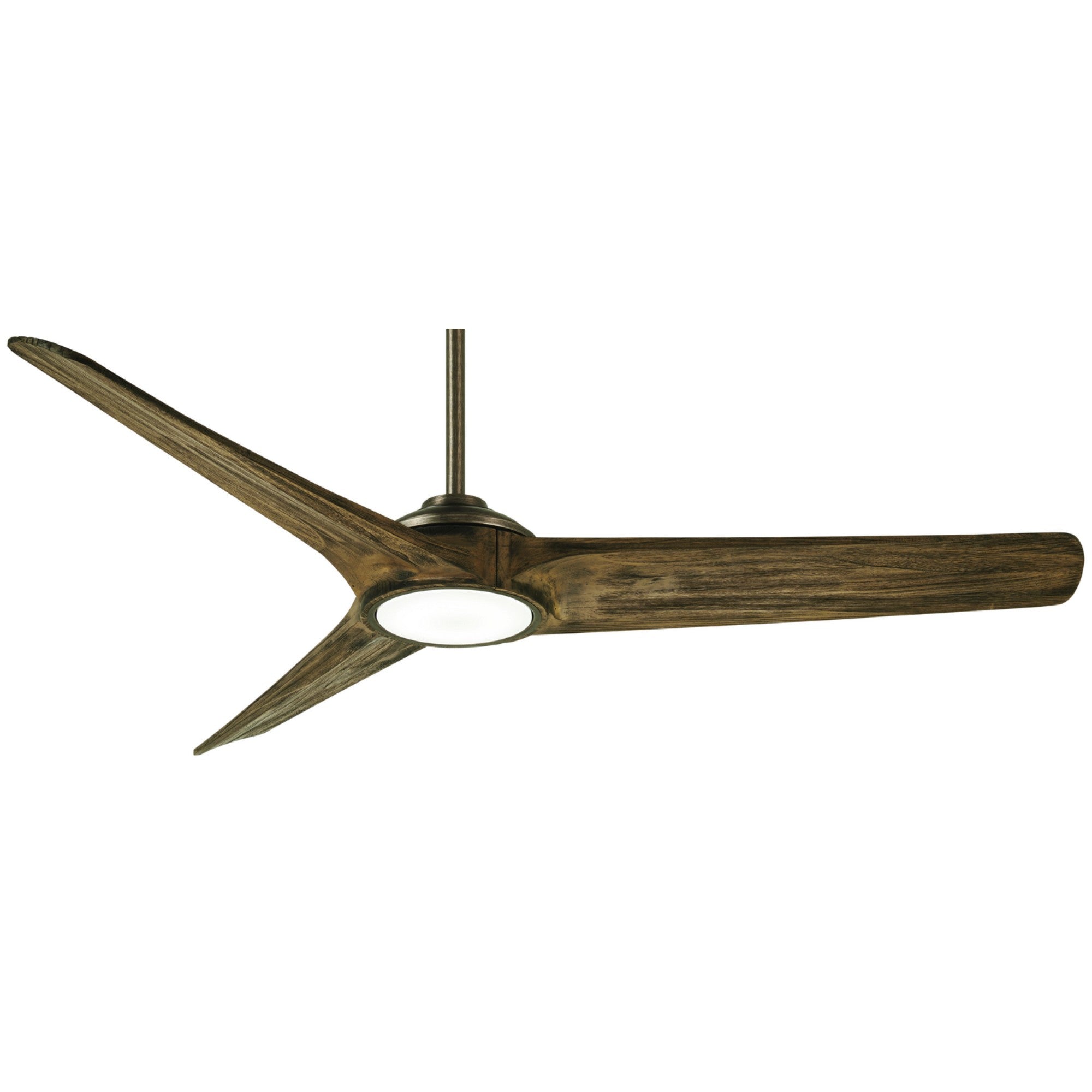 Timber LED 68" Smart Ceiling Fan, Heirloom Bronze with Aged Boardwalk Blades - Bees Lighting