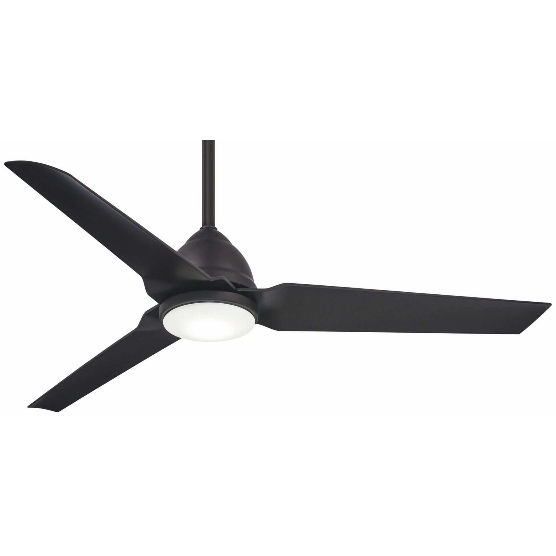 Java LED 54" Coal Wet Rated Ceiling Fan with Light and Remote - Bees Lighting