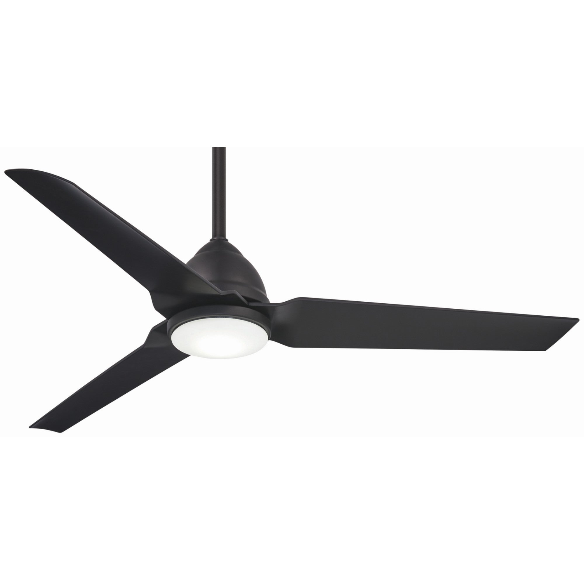 Java LED 54" Coal Wet Rated Ceiling Fan with Light and Remote - Bees Lighting