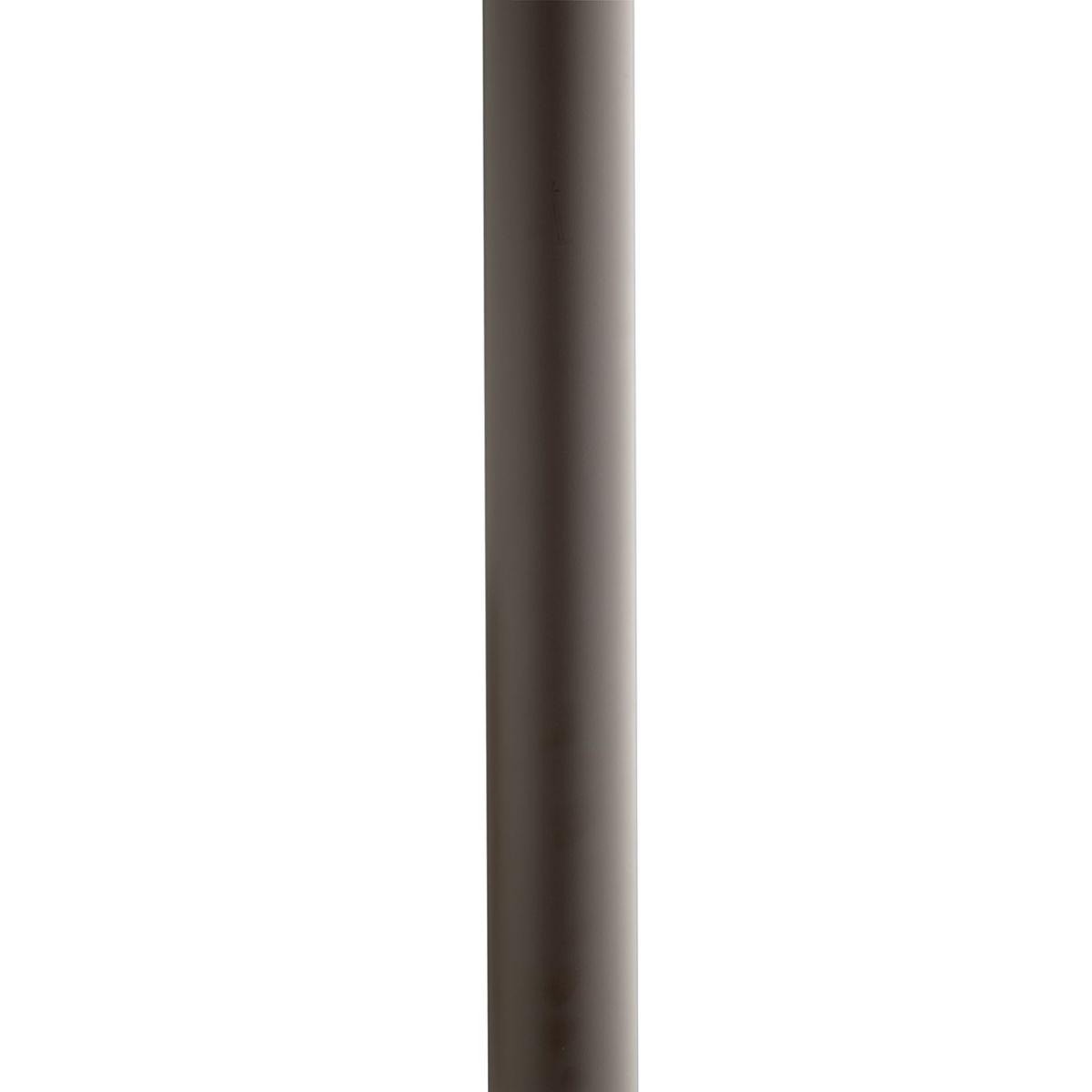 7 Feet Round Aluminum Direct Burial Pole With Ladder Rest3 In. Shaft Bronze finish