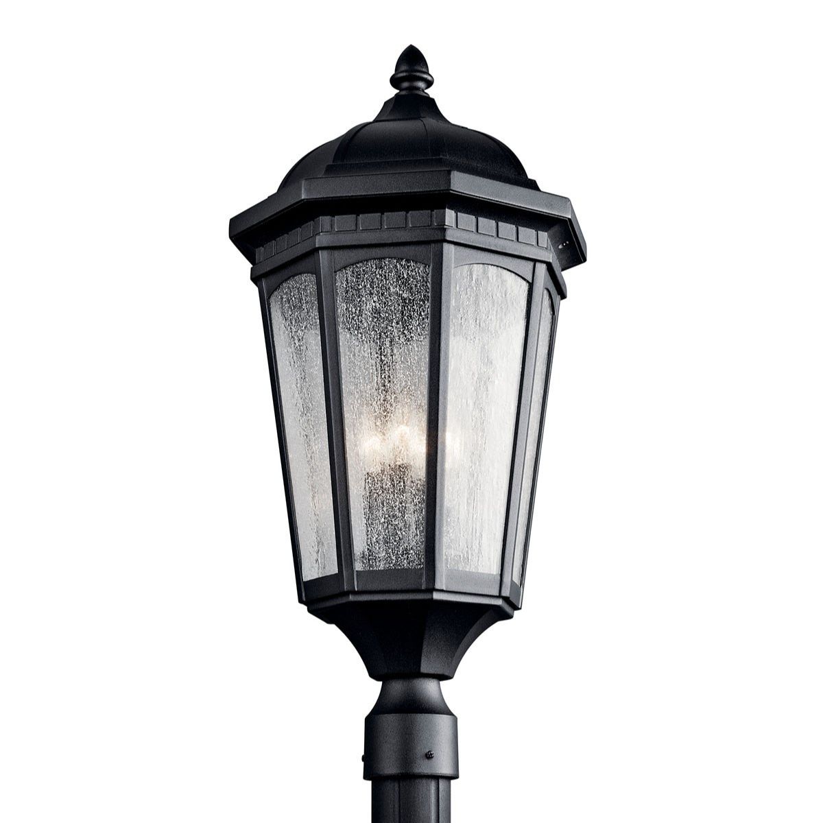 Courtyard 27" lantern head black finish - Bees Lighting