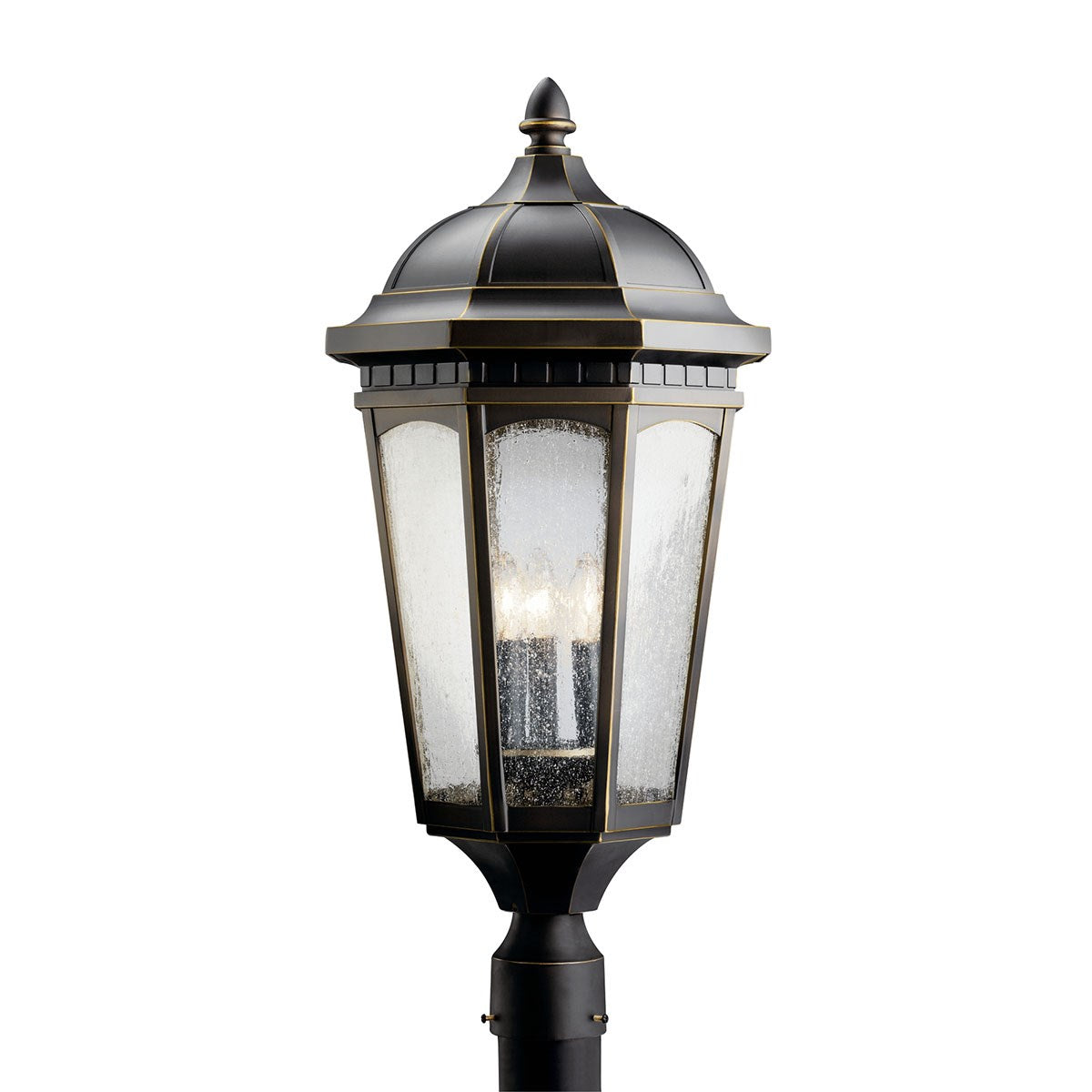 Courtyard 27" lantern head rubbed bronze finish - Bees Lighting