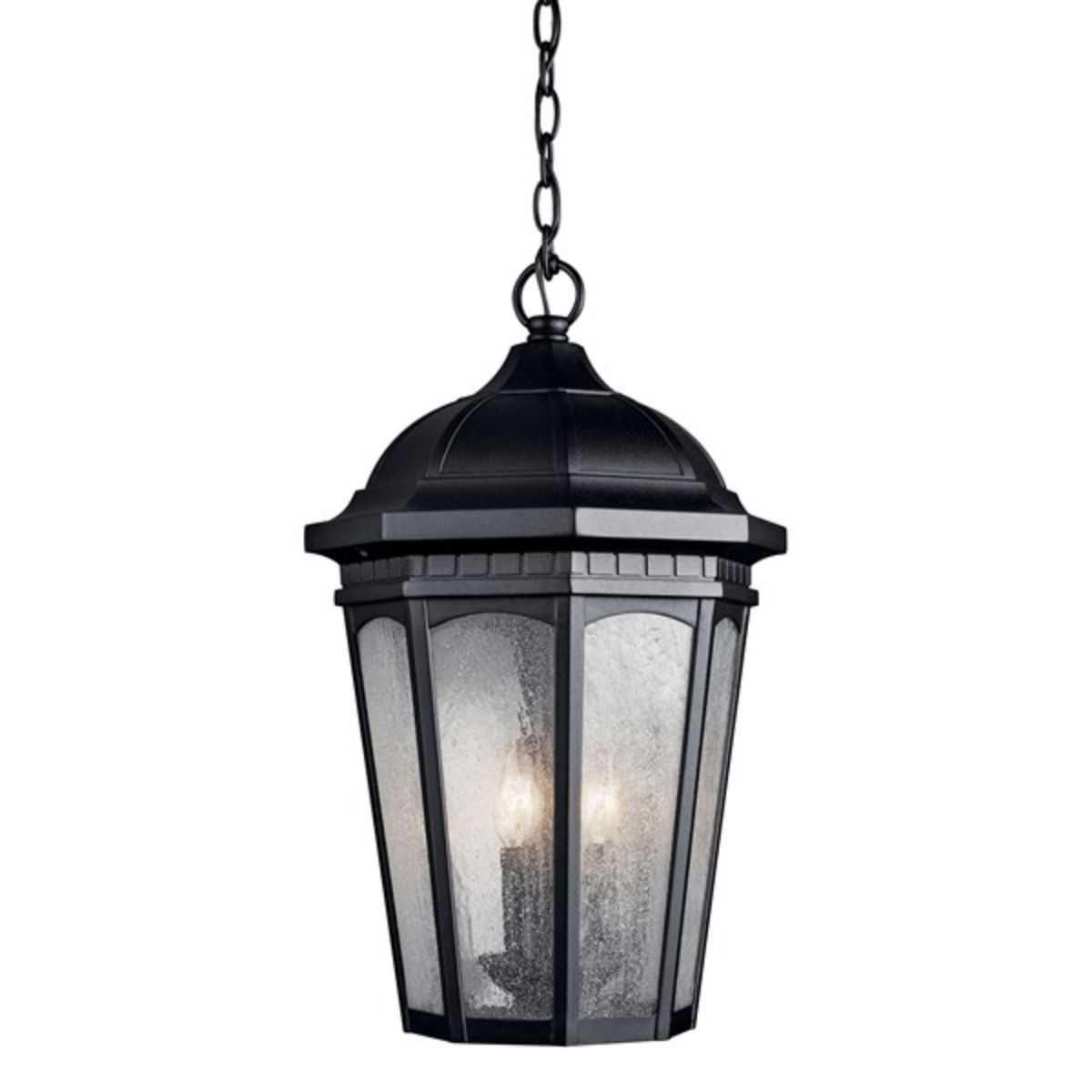 Courtyard 21" Outdoor Hanging Lantern - Bees Lighting