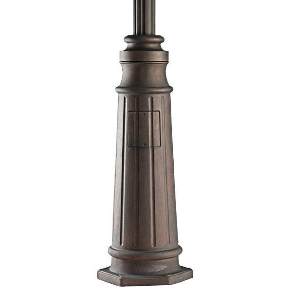 Kichler 8ft x 3 in Round Light Post - Bees Lighting