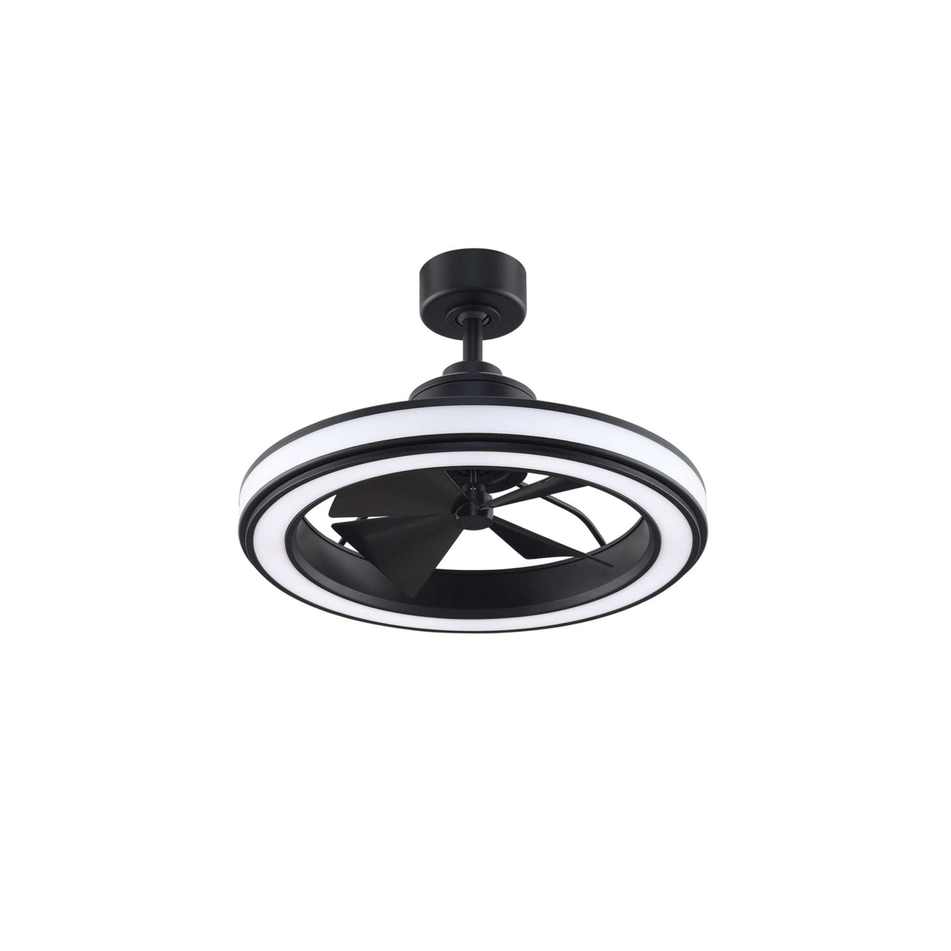 Gleam 24" Modern Chandelier Ceiling Fan - Bees Lighting