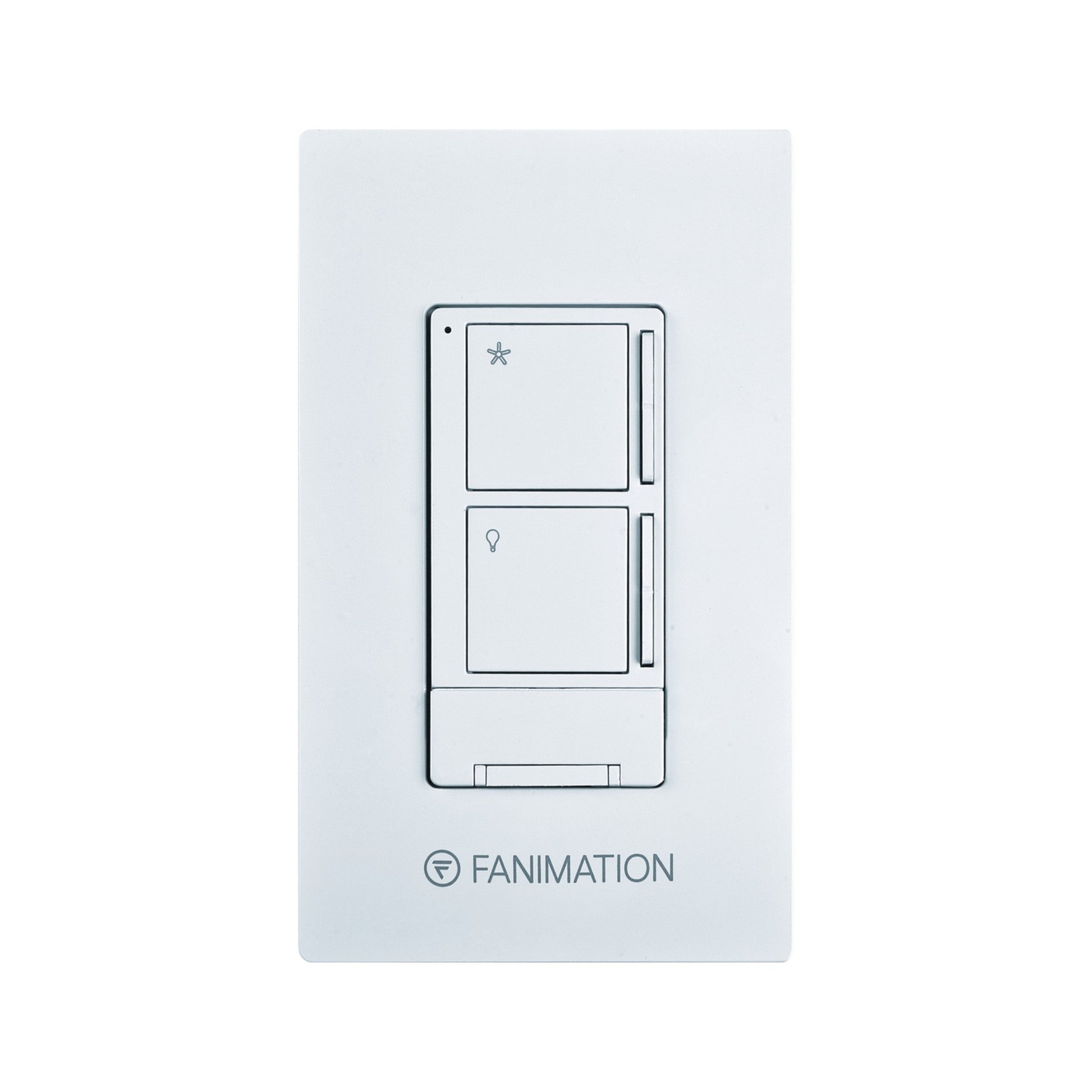 Fanimation 3-Speed AC Motor and Light Wall Control with Receiver - Bees Lighting