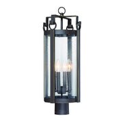 Somerset Lane 27" 4-Light Outdoor Post Mount, Dakota Bronze Finish - Bees Lighting