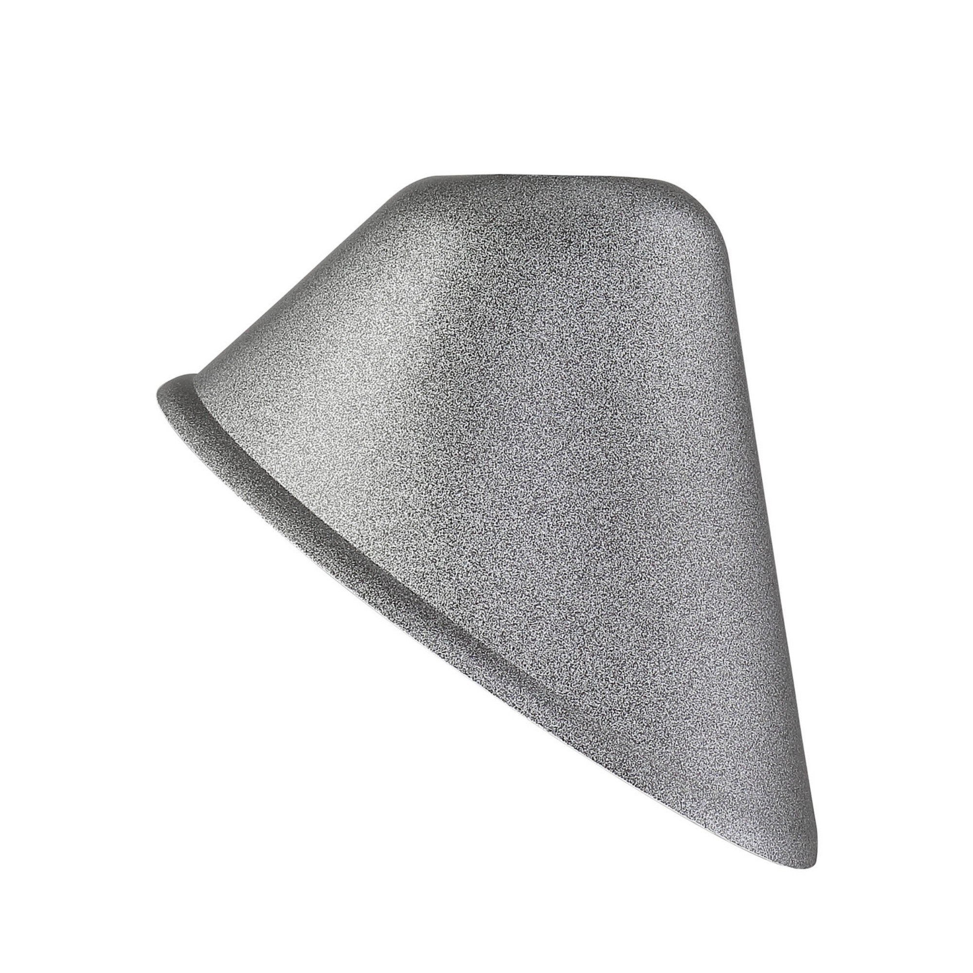 RLM 9" Outdoor Cap Shade, Silver & Oxide Flecks - Bees Lighting