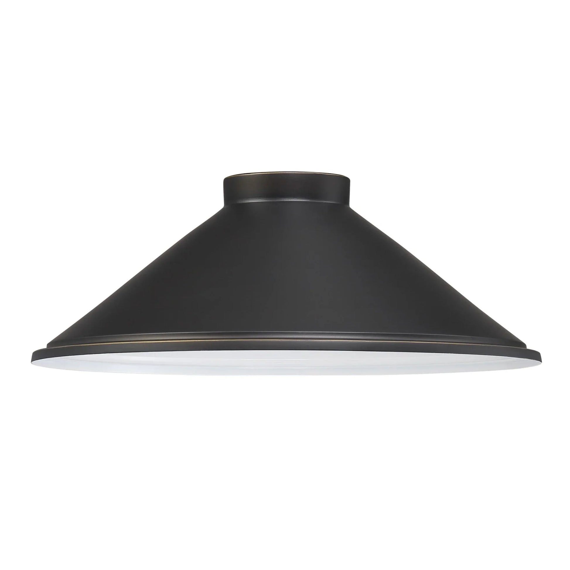 RLM 18" Outdoor Cone Shade, Oil Rubbed Bronze Finish - Bees Lighting
