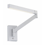 Beam 22" LED Swing Arm Light, Titanium Finish - Bees Lighting