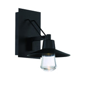 Suspense 17" LED Outdoor Wall Sconce, Black Finish - Bees Lighting