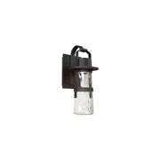 Balthus 13" LED Outdoor Wall Sconce, Black Finish - Bees Lighting
