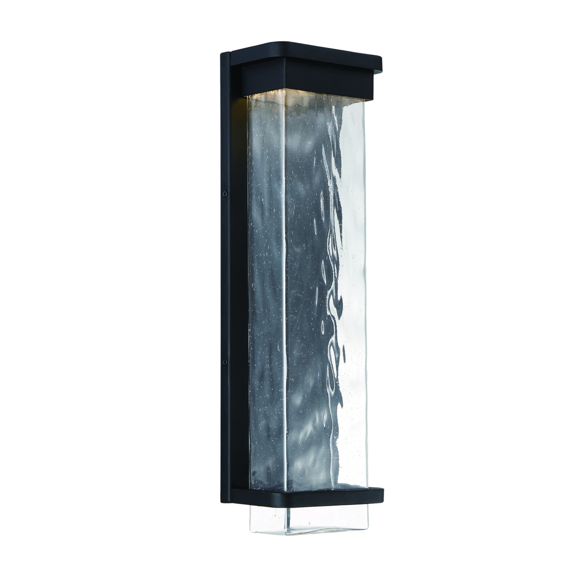 Vitrine 12" LED Outdoor Wall Sconce, Black Finish - Bees Lighting