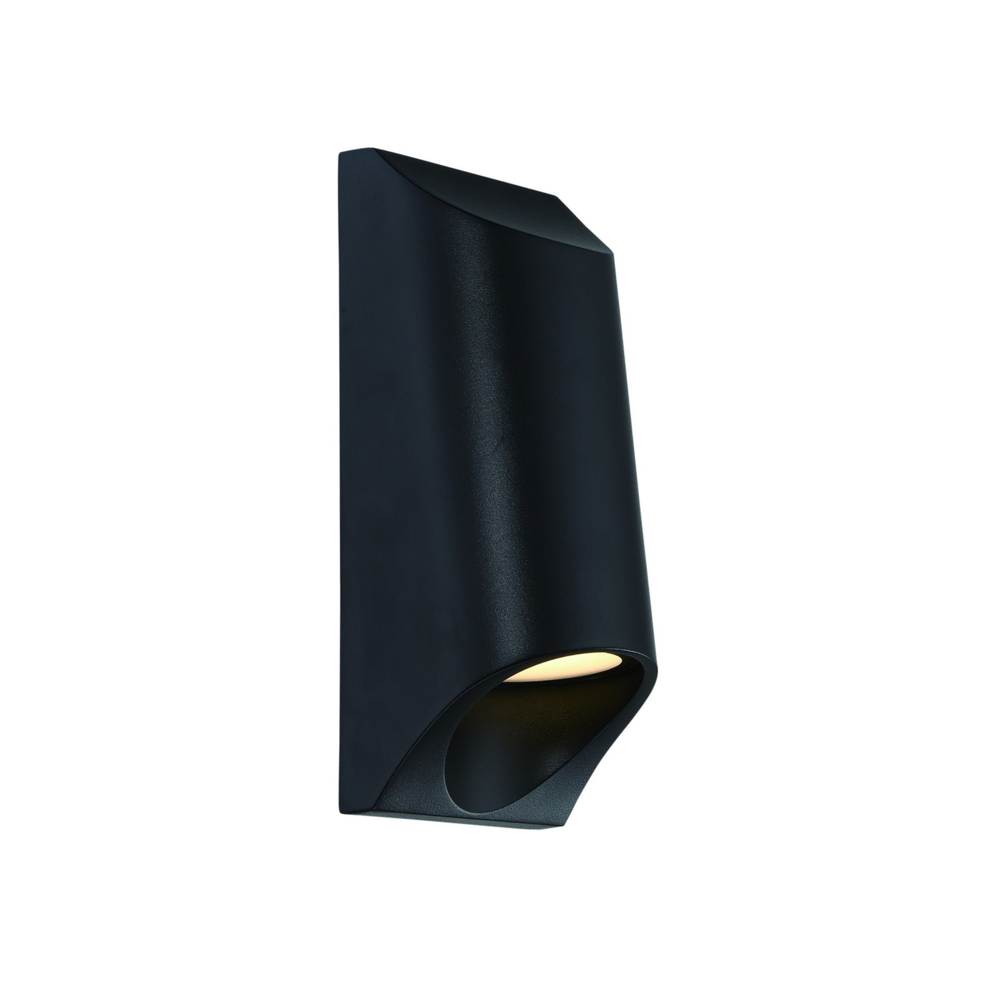 LED Outdoor Wall Light, 22W, 1621 Lumens, 3000K, 120-277V, Black - Bees Lighting