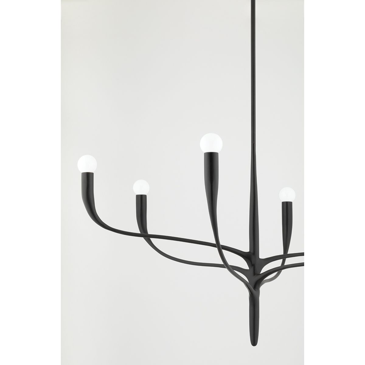 Labra 36 in. 6 Lights Chandelier, Aged Iron - Bees Lighting