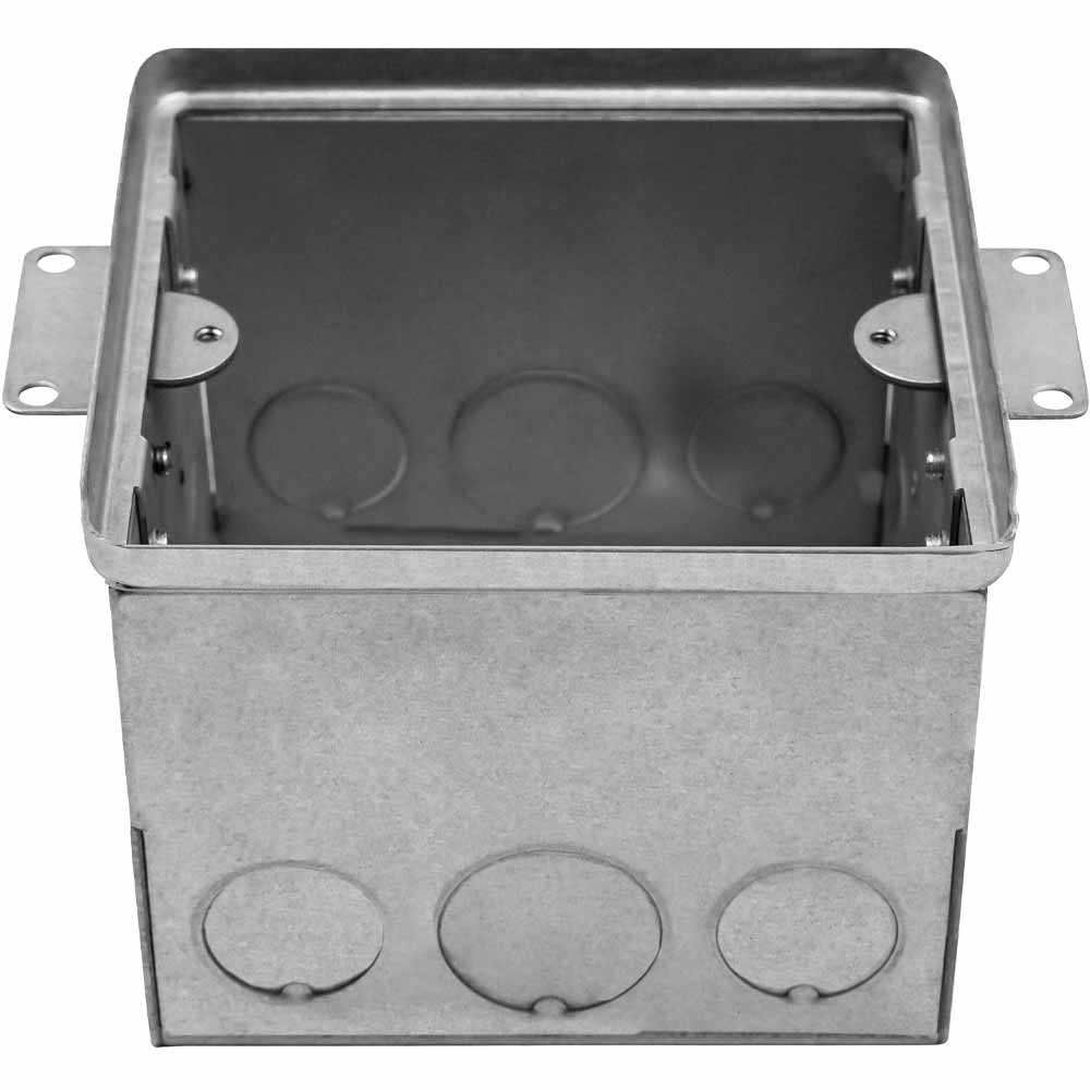 Square Floor Outlet Box 20 Amp GFCI Outlet - Bees Lighting