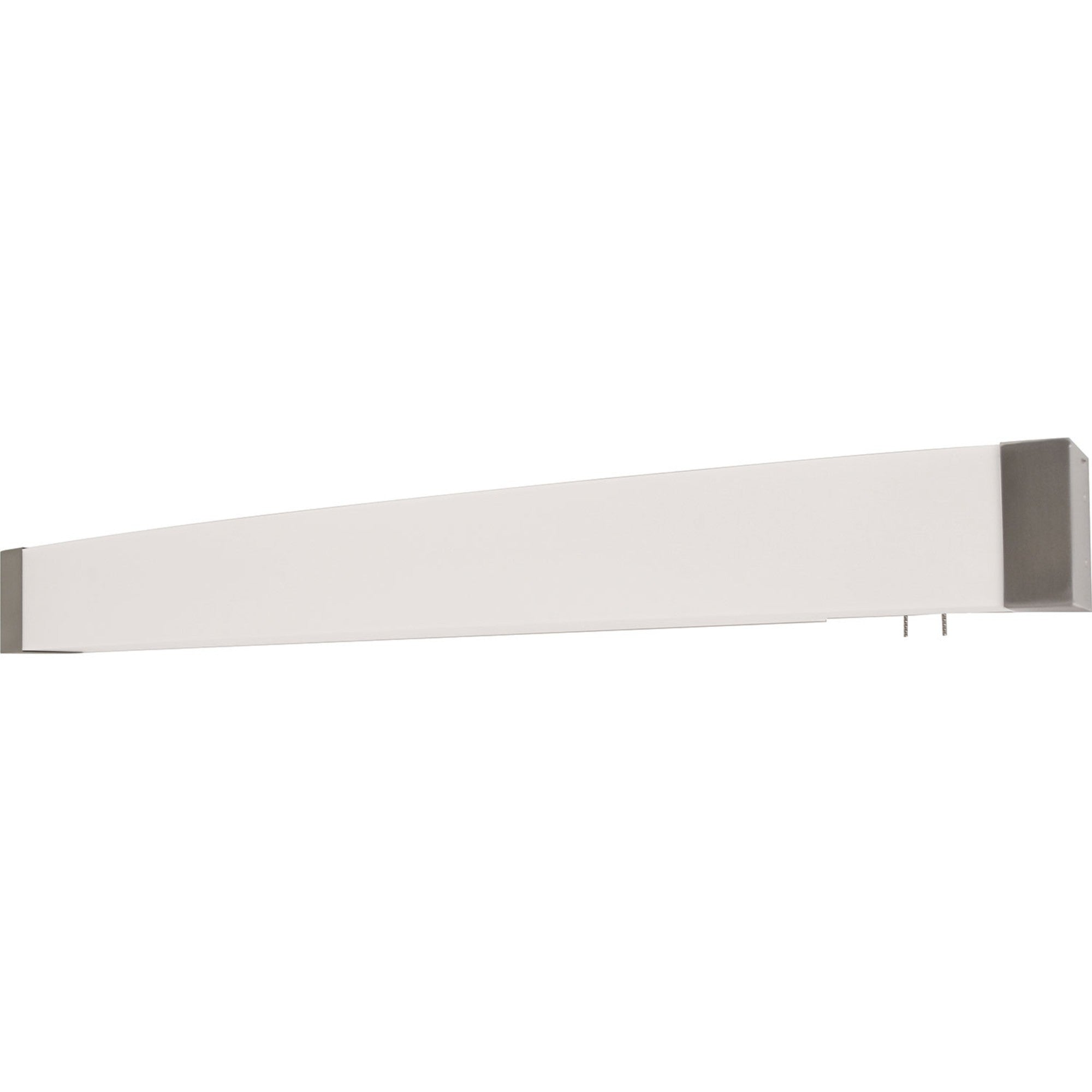 Algiers 37" LED Overbed Wall Light, Satin Nickel Finish - Bees Lighting