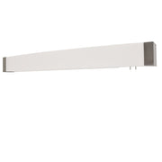 Algiers 49" LED Overbed Wall Light, Satin Nickel Finish - Bees Lighting