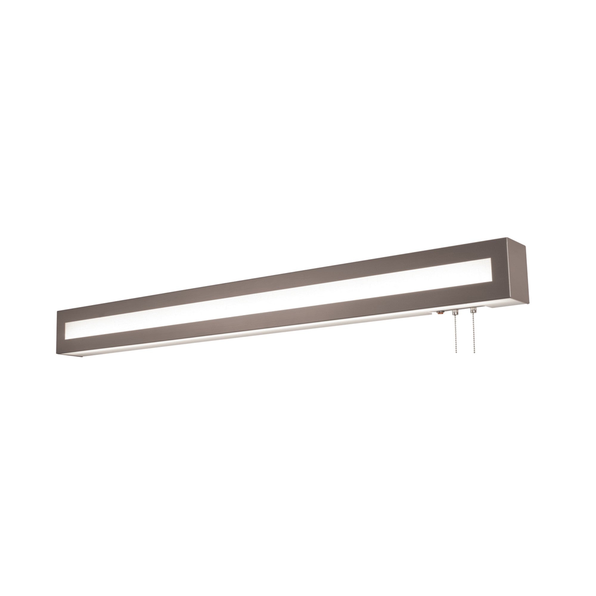Hayes 49" LED Overbed Wall Light, Oil-Rubbed Bronze Finish - Bees Lighting