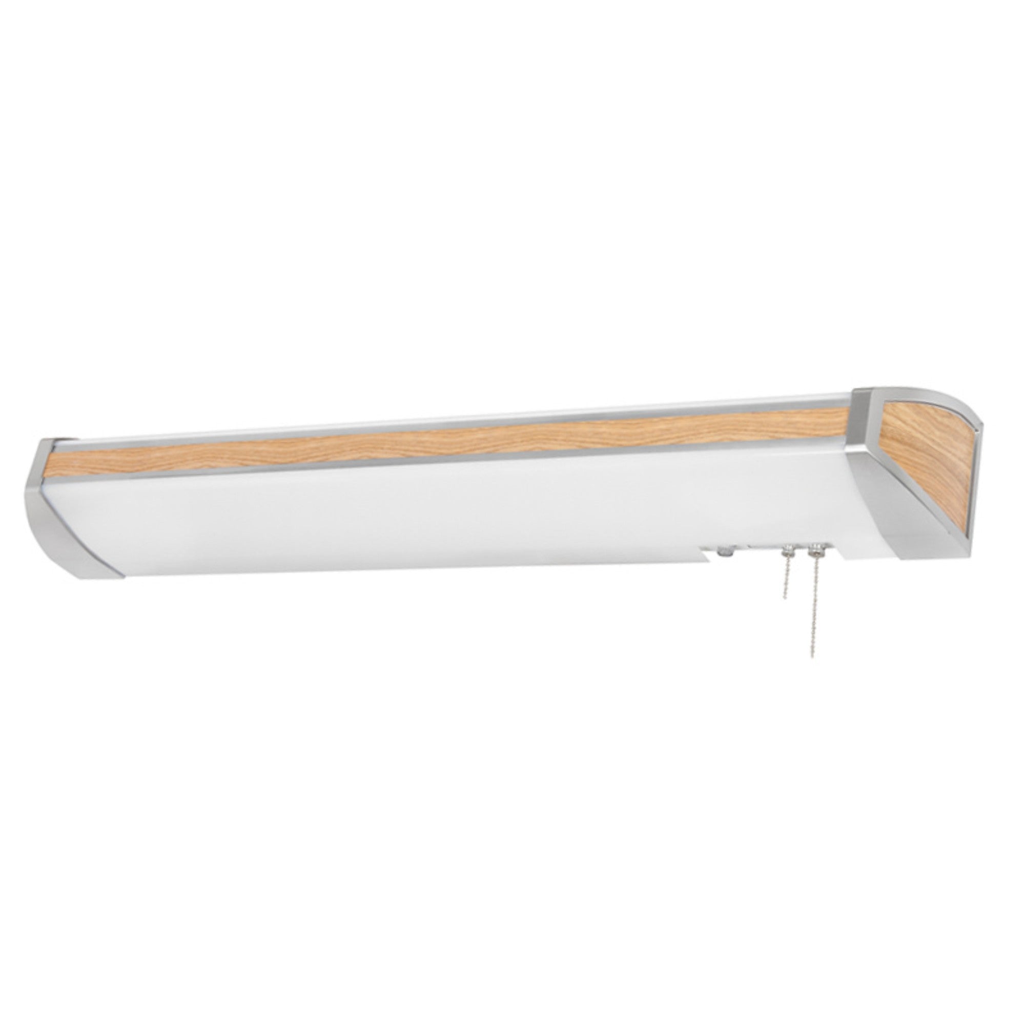 Ideal 40" LED Overbed Wall Light, Light Oak Finish - Bees Lighting