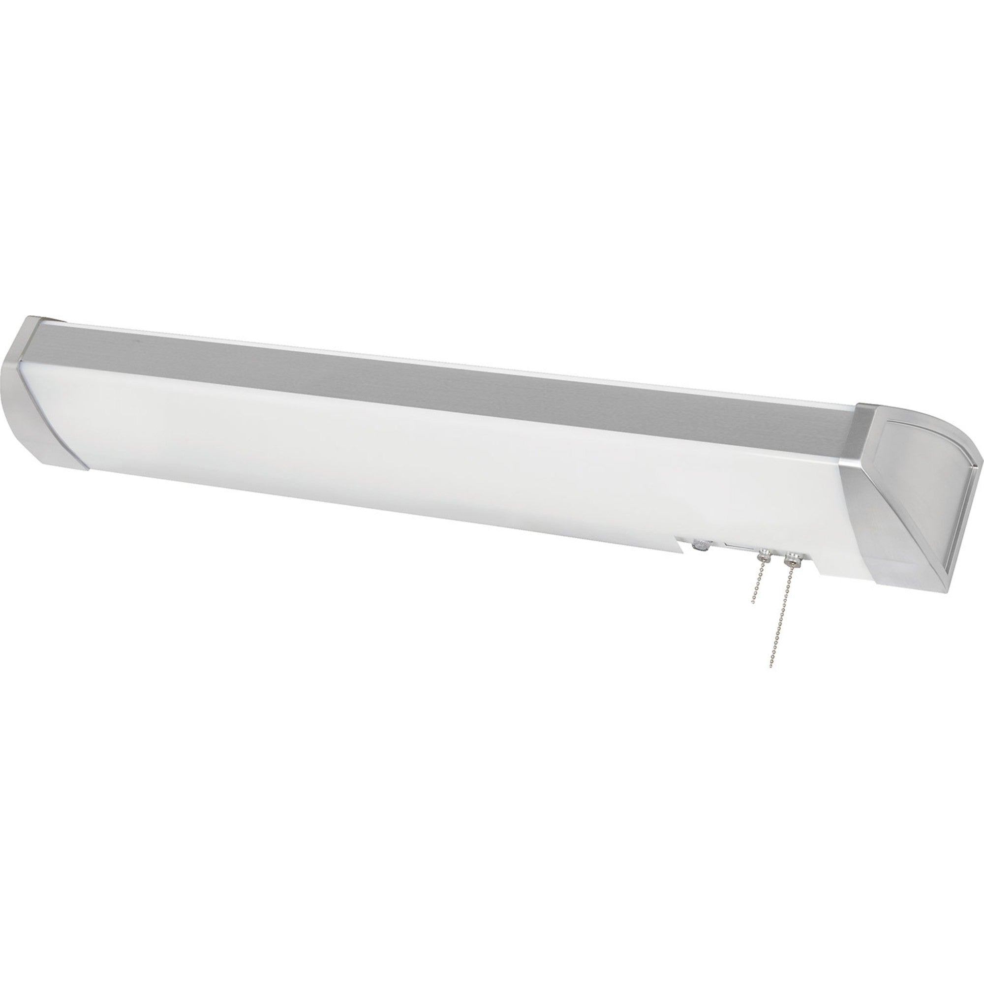 Ideal 52" LED Overbed Wall Light, Brushed Nickel Finish - Bees Lighting