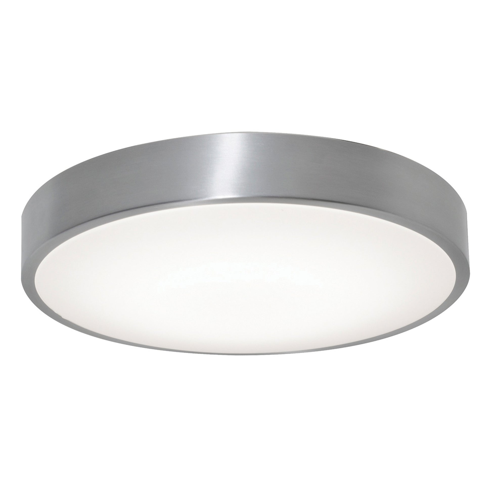 Octavia 19" LED Flush Mount, Brushed Aluminum Finish - Bees Lighting